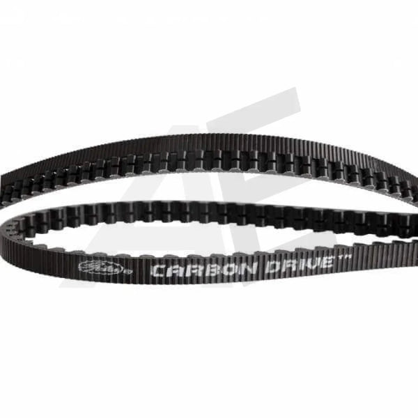 Gates CDX belt Carbon Drive 125 tands zwart - AE-trading
