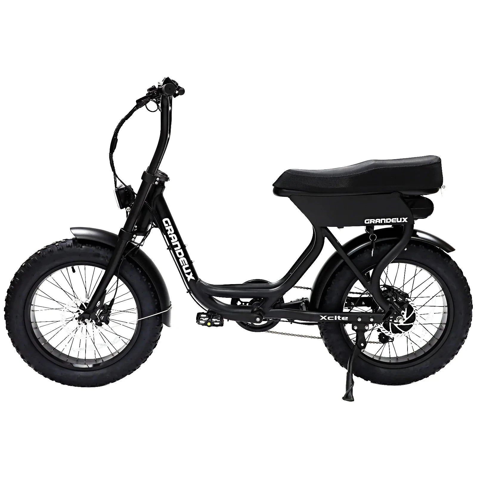 Grandeux Xcite Fatbike – Zwart - AE-trading