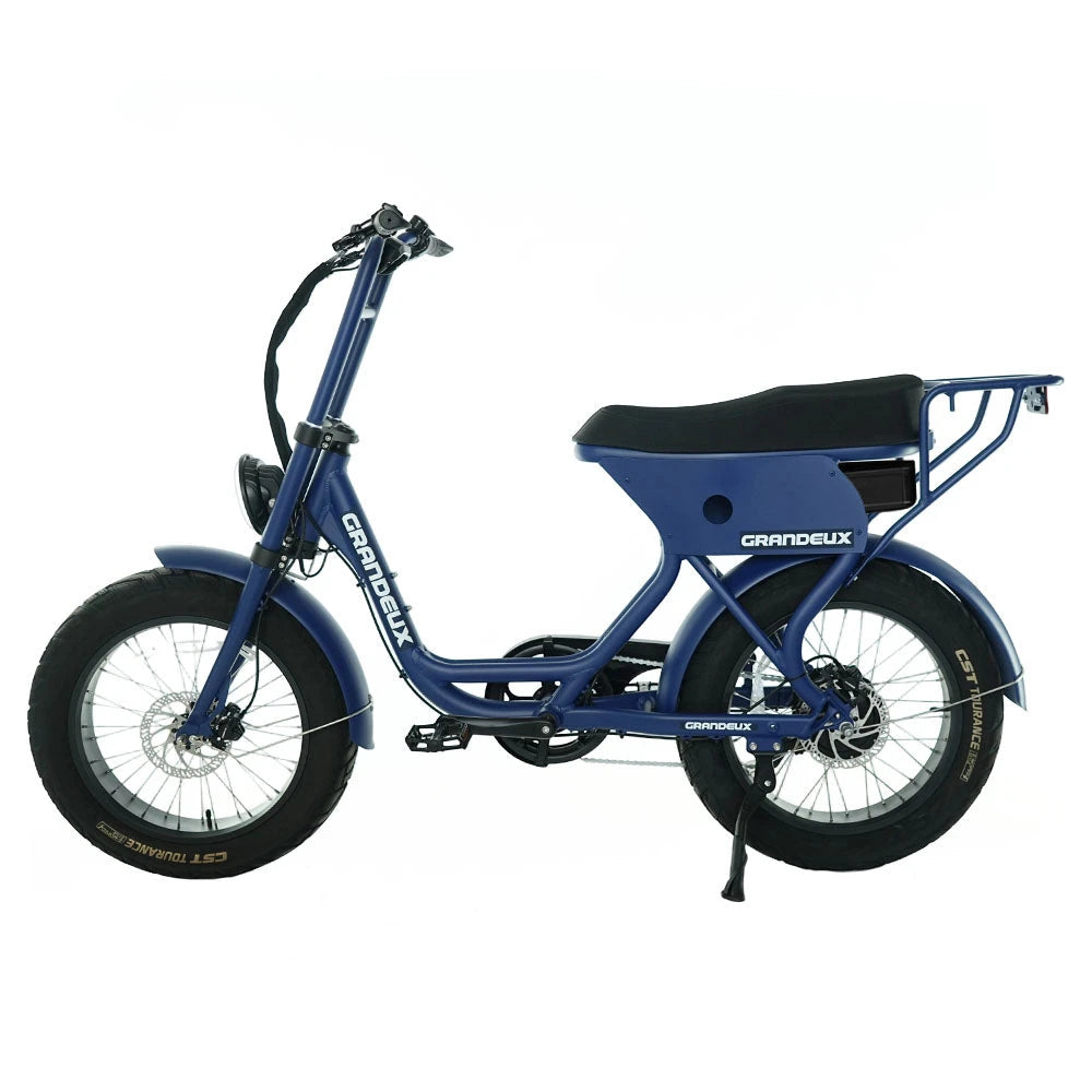 Grandeux Xcite Pro Fatbike – Navy Blue - AE-trading