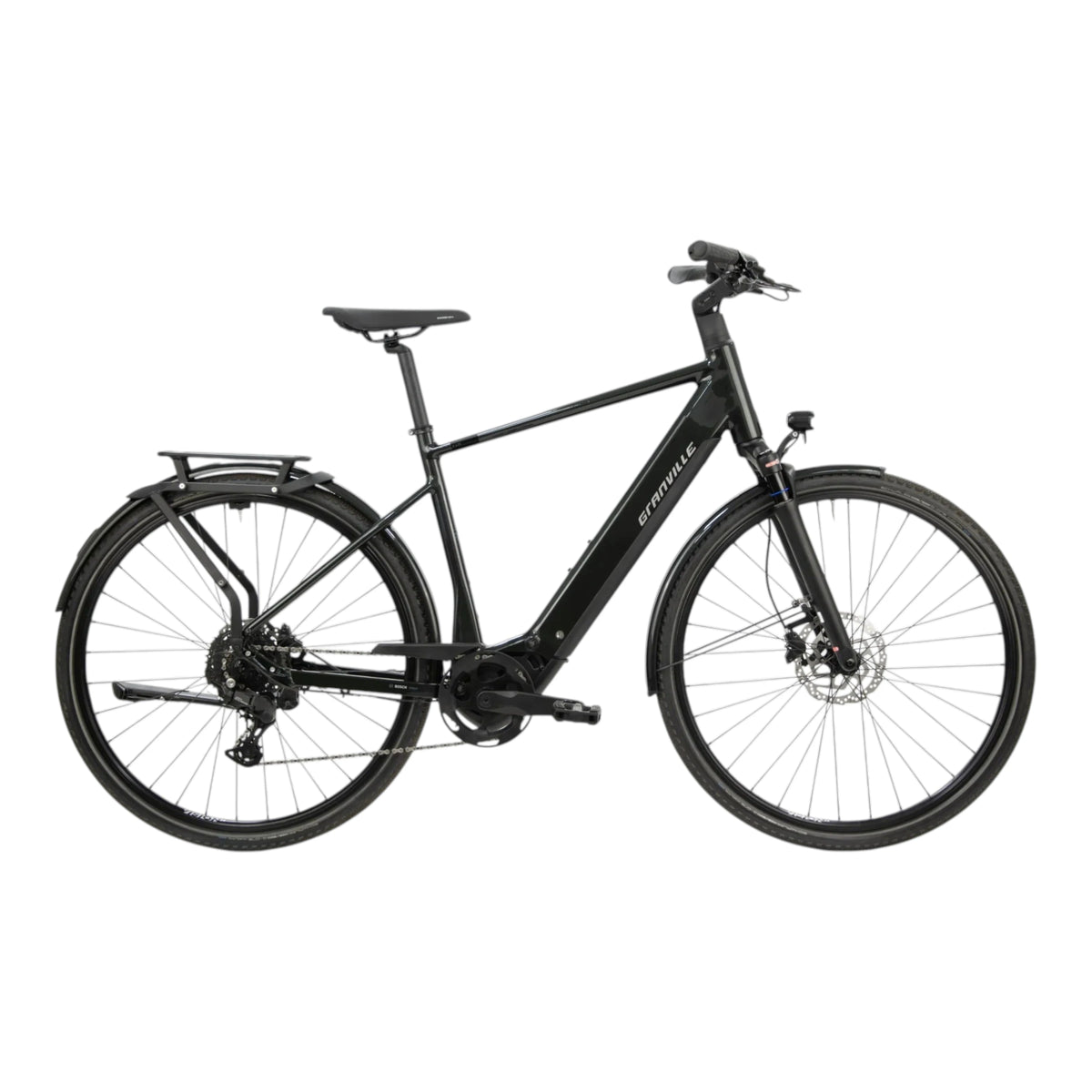 Granville E-LITE 10 - Man XL (60cm) - Matt Black - 400Wh - AE-trading