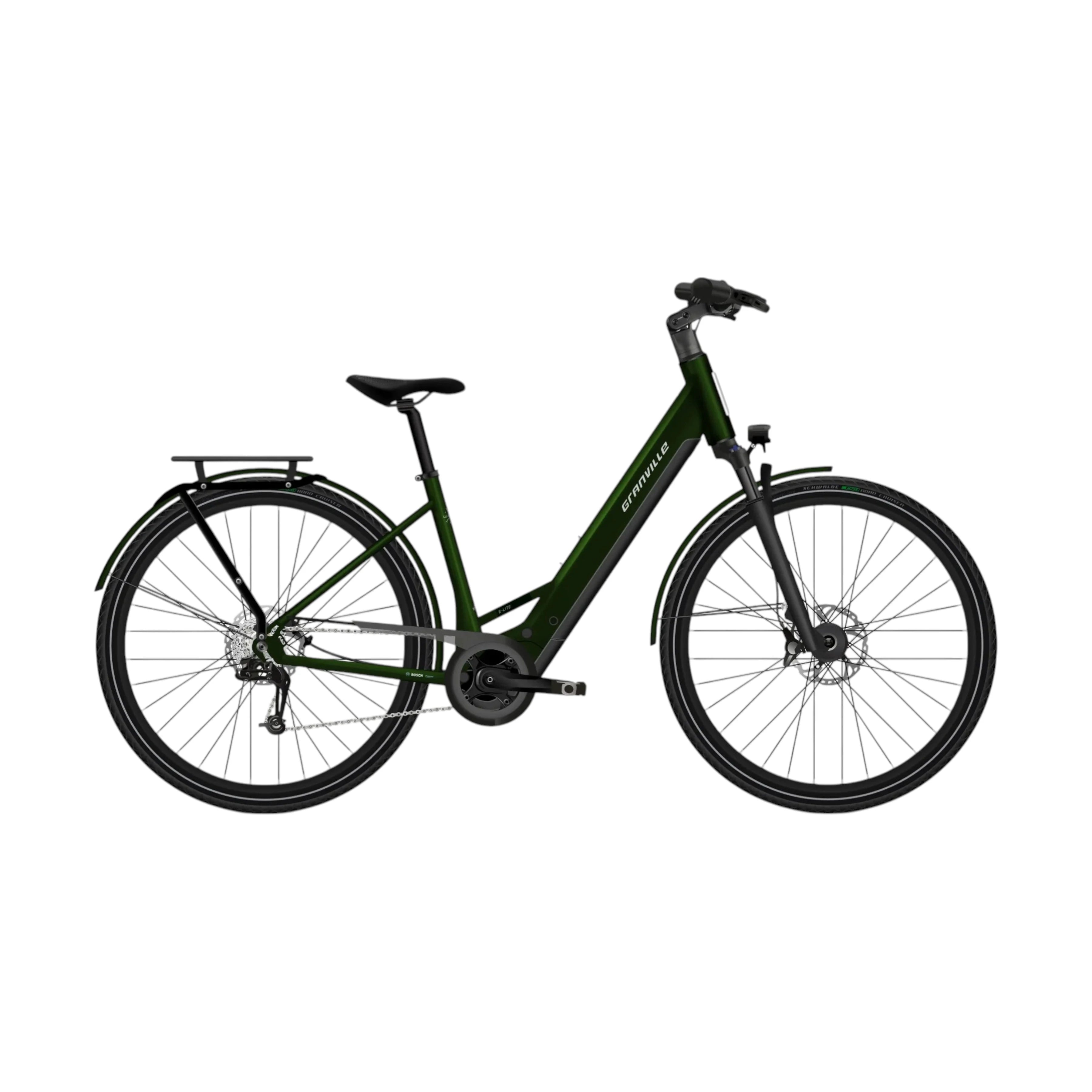 Granville E-LITE 10 - Wave XL (55cm) - Cosmic Green - 400Wh - AE-trading