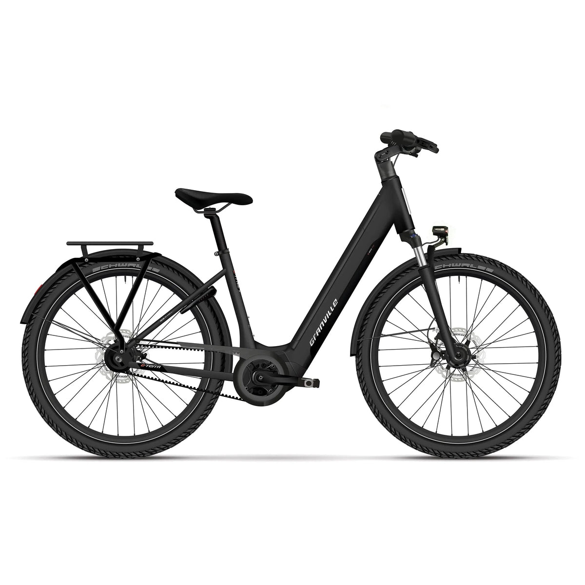 Granville E-Terra N1 – Wave XL (55cm) - Matt Black – 800Wh - AE-trading