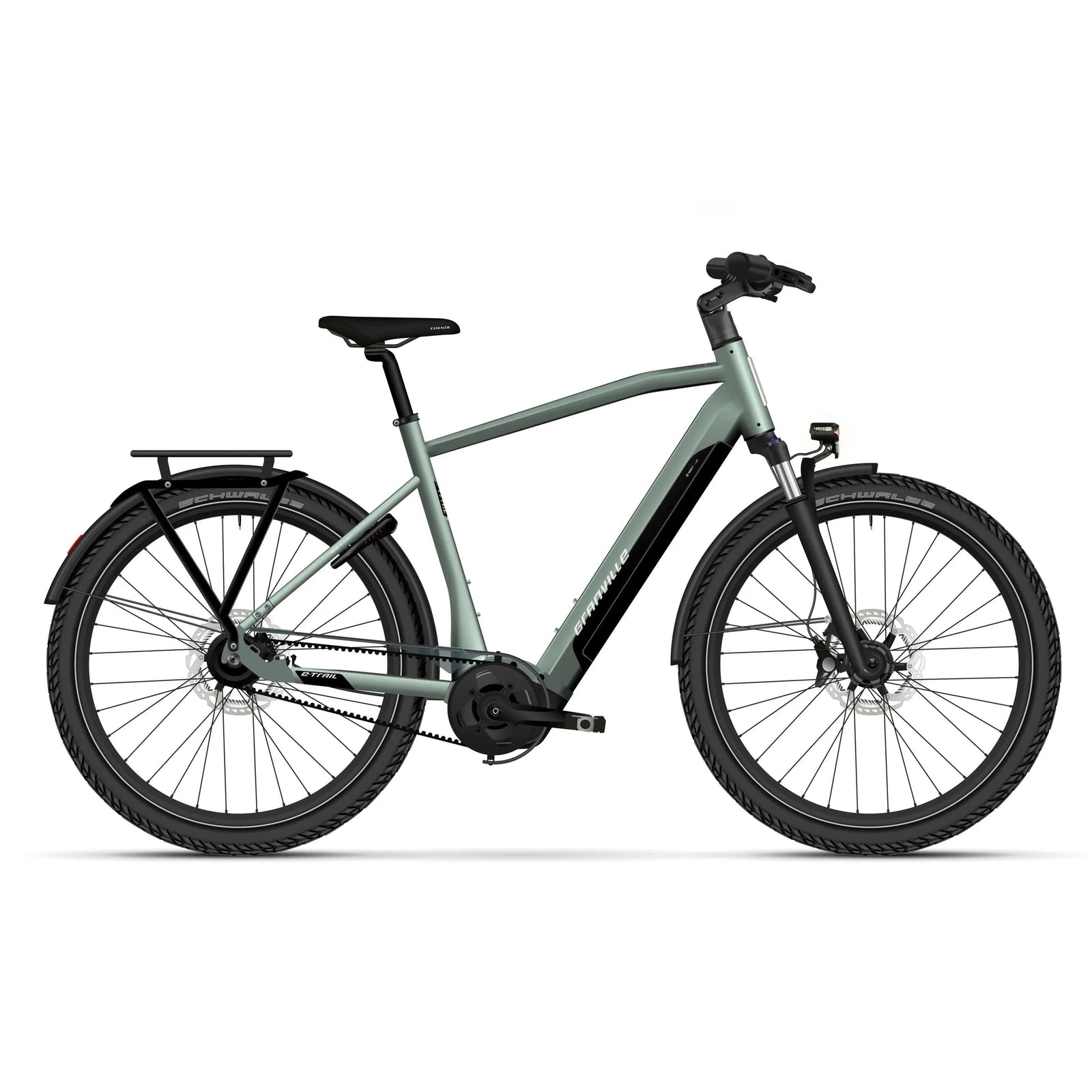 Granville E-Terra N2 - Man XL (60cm) - Metallic Grey Green - 625Wh - AE-trading