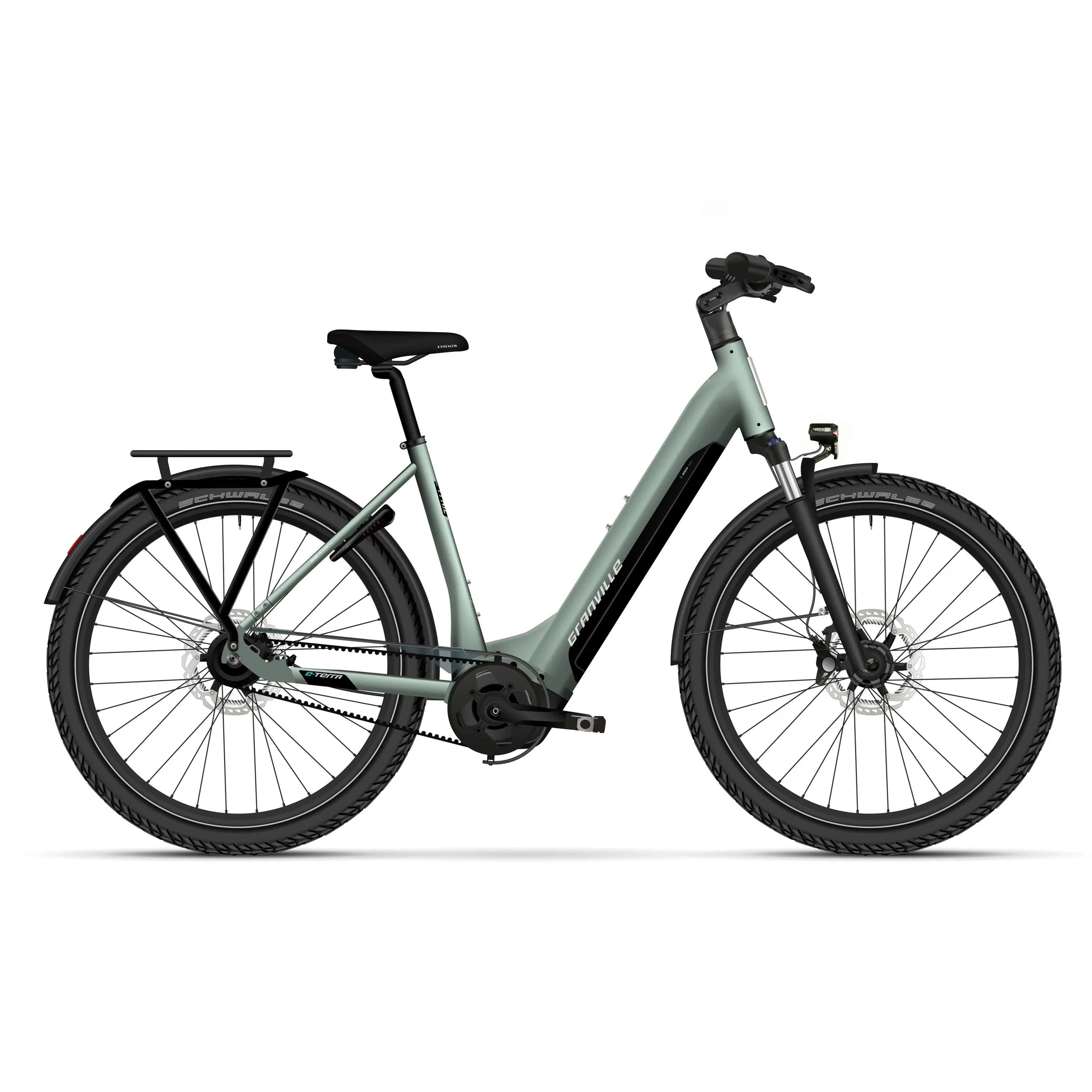 Granville E-Terra N2 - Wave L (50cm) - Metallic Grey Green - 625Wh - AE-trading