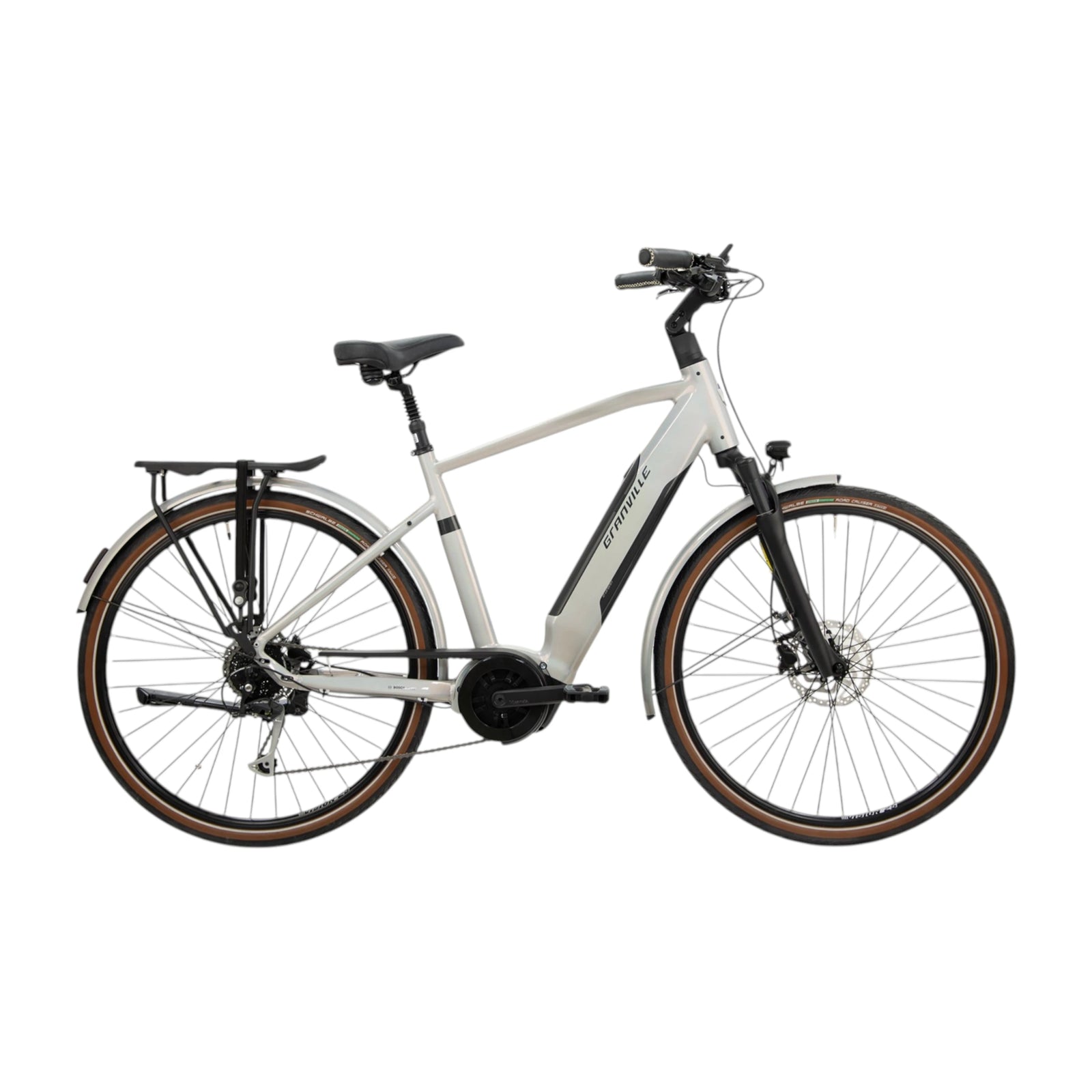 Granville E-Urban 20 - Man XL (60cm) - Rainbow Silver - 545Wh - AE-trading