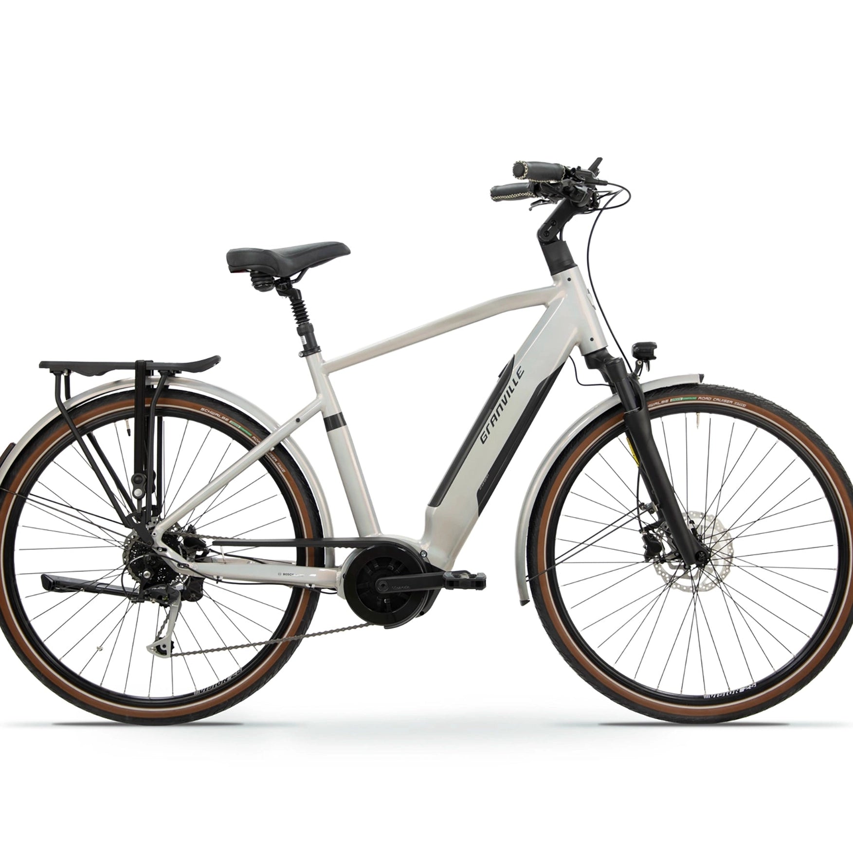 Granville E-Urban 20 - Man XL (60cm) - Rainbow Silver - 545Wh - AE-trading