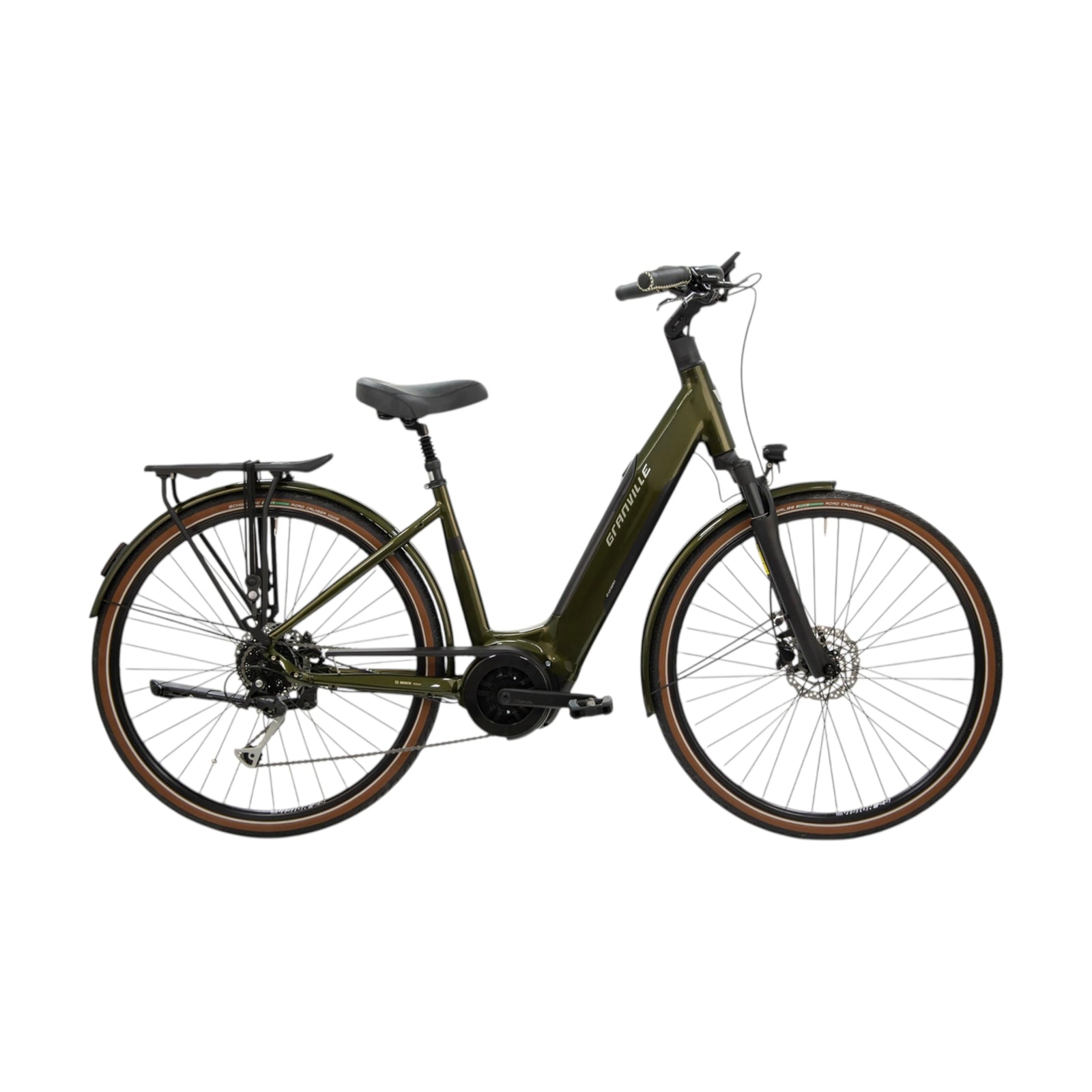 Granville E-Urban 20 - Wave XL (55cm) - Gold Green - 545Wh - AE-trading