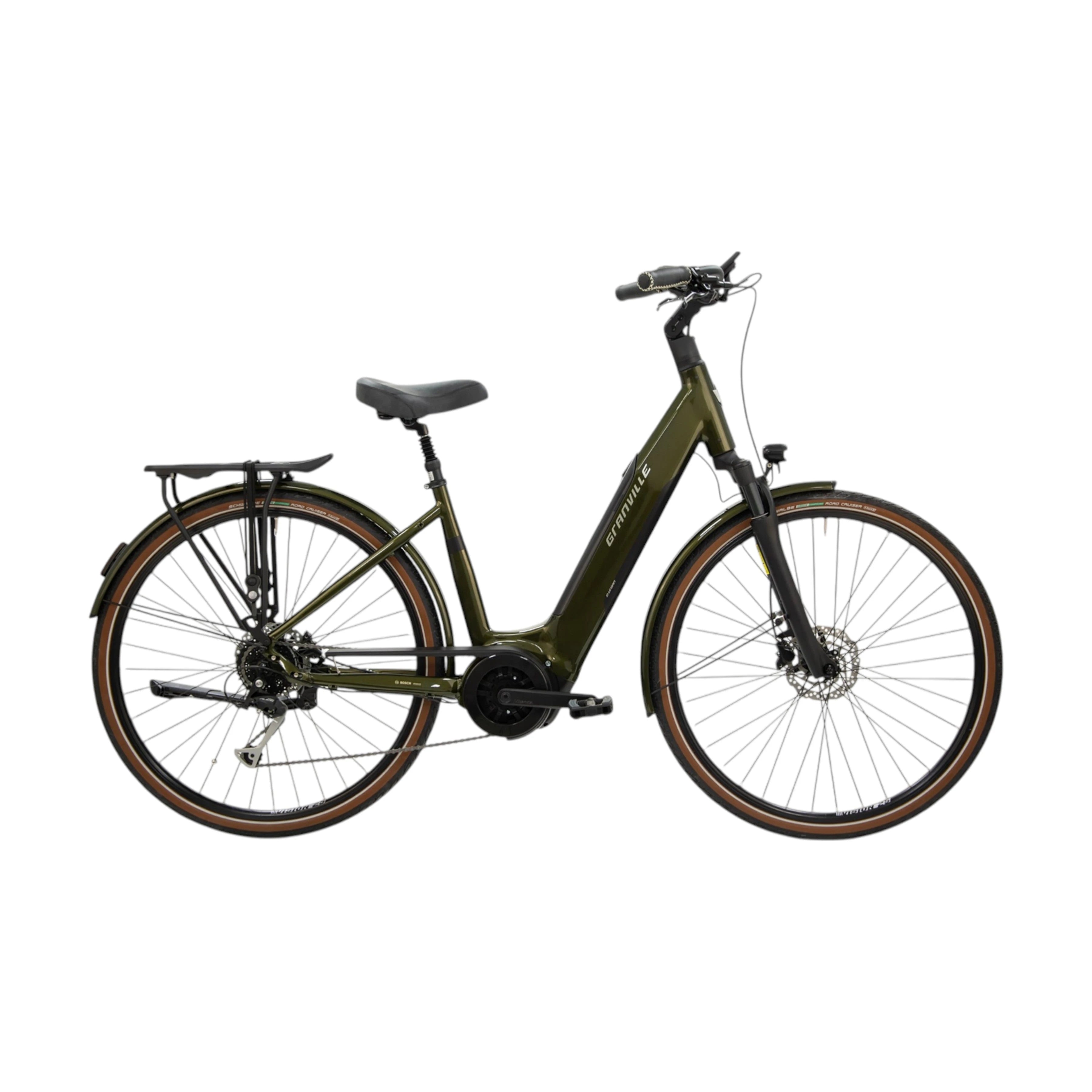 Granville E-Urban 20 - Wave XL (55cm) - Gold Green - 545Wh - AE-trading