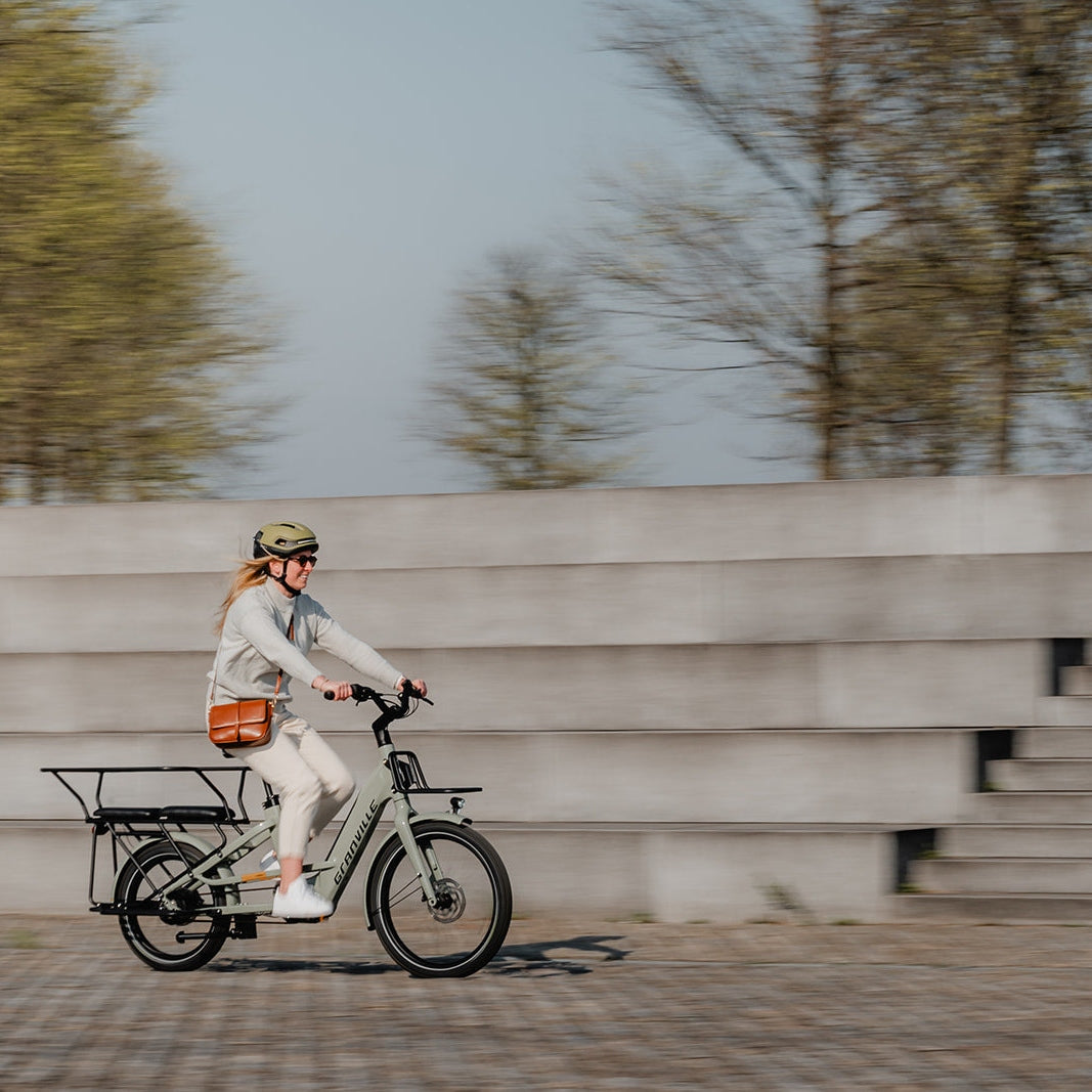 Granville E-Urban LT – Crayon Grey – 545Wh – Elektrische Longtail - AE-trading