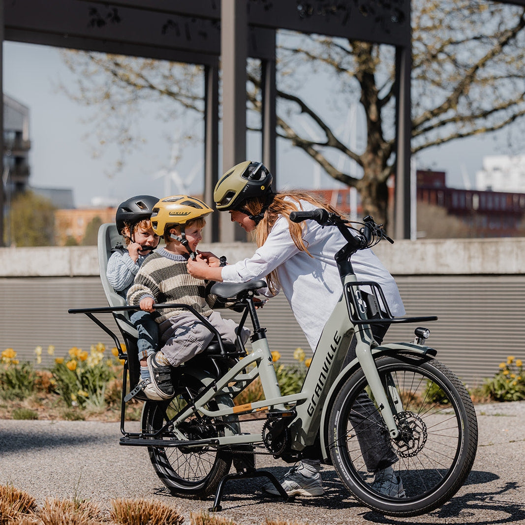 Granville E-Urban LT – Crayon Grey – 545Wh – Elektrische Longtail - AE-trading