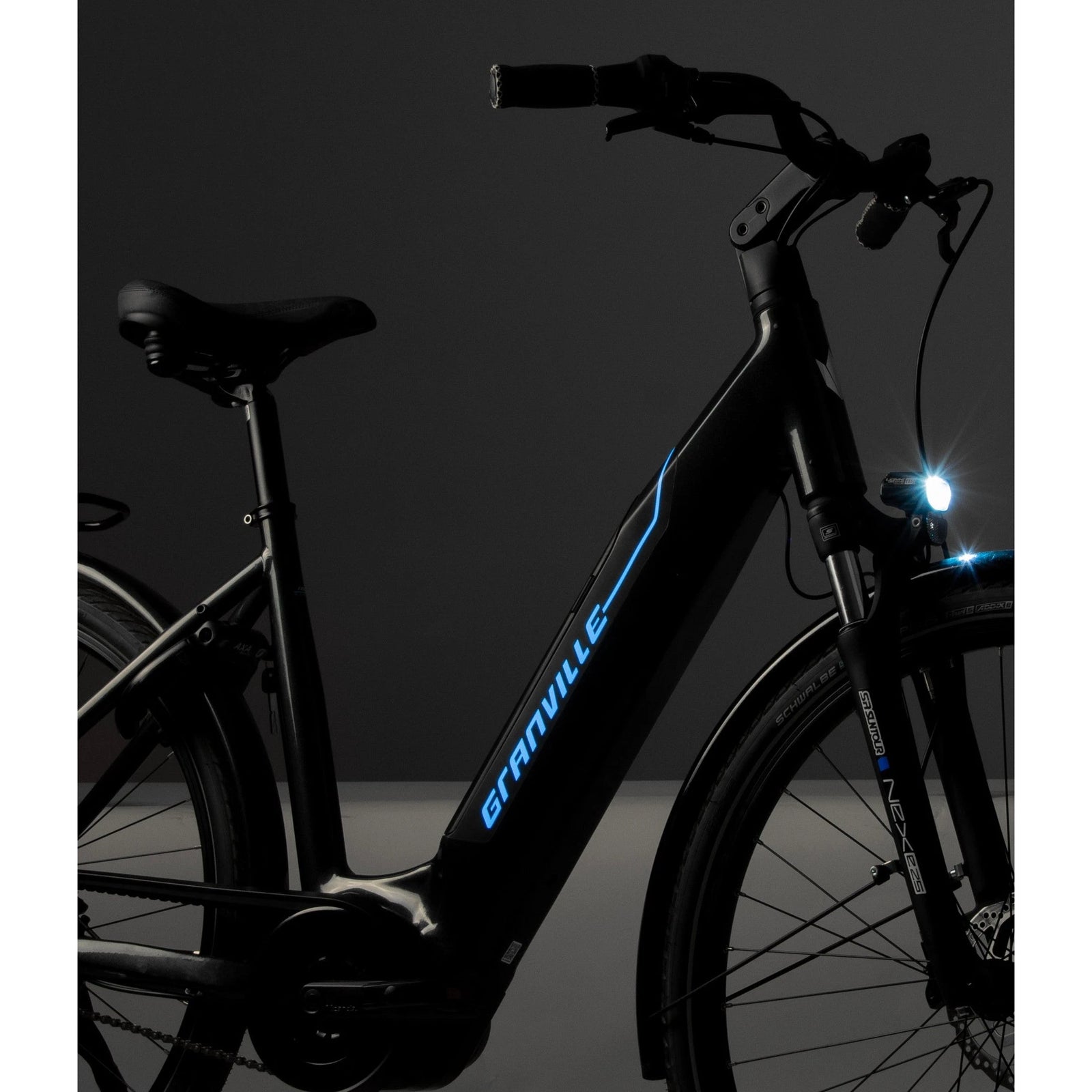 Granville E-Urban Traffic N1 - Wave L (50cm) - Cosmic Blue - 500Wh - AE-trading