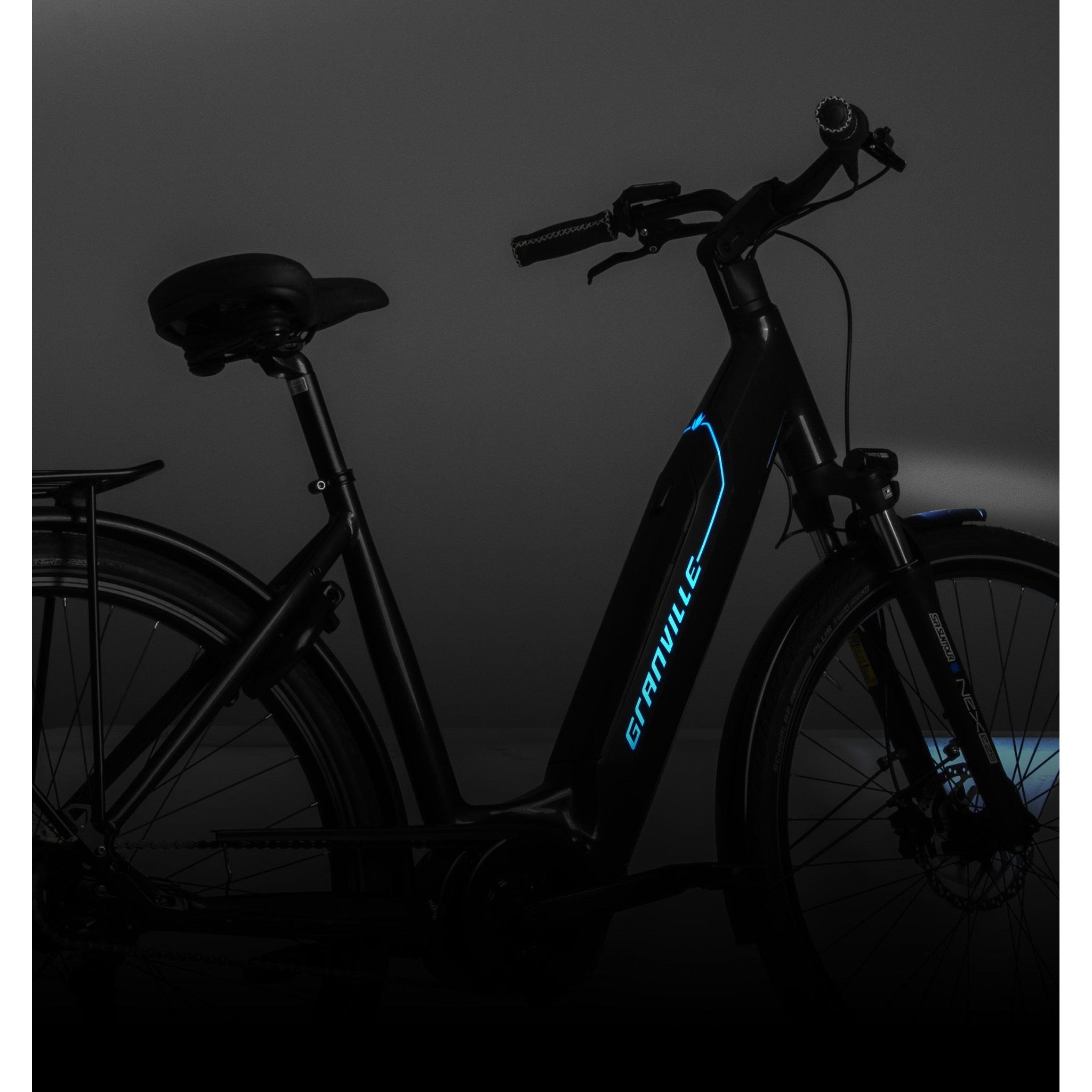 Granville E-Urban Traffic N1 - Wave XL (55cm) - Cosmic Blue - 500Wh - AE-trading