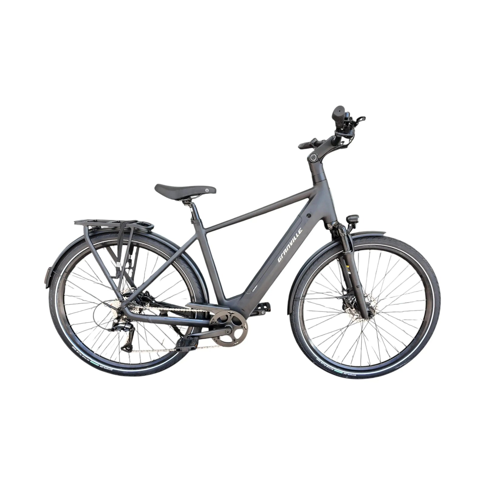 Granville Suburban 10 - Man XL (60cm) - Matt Black - 360Wh - AE-trading