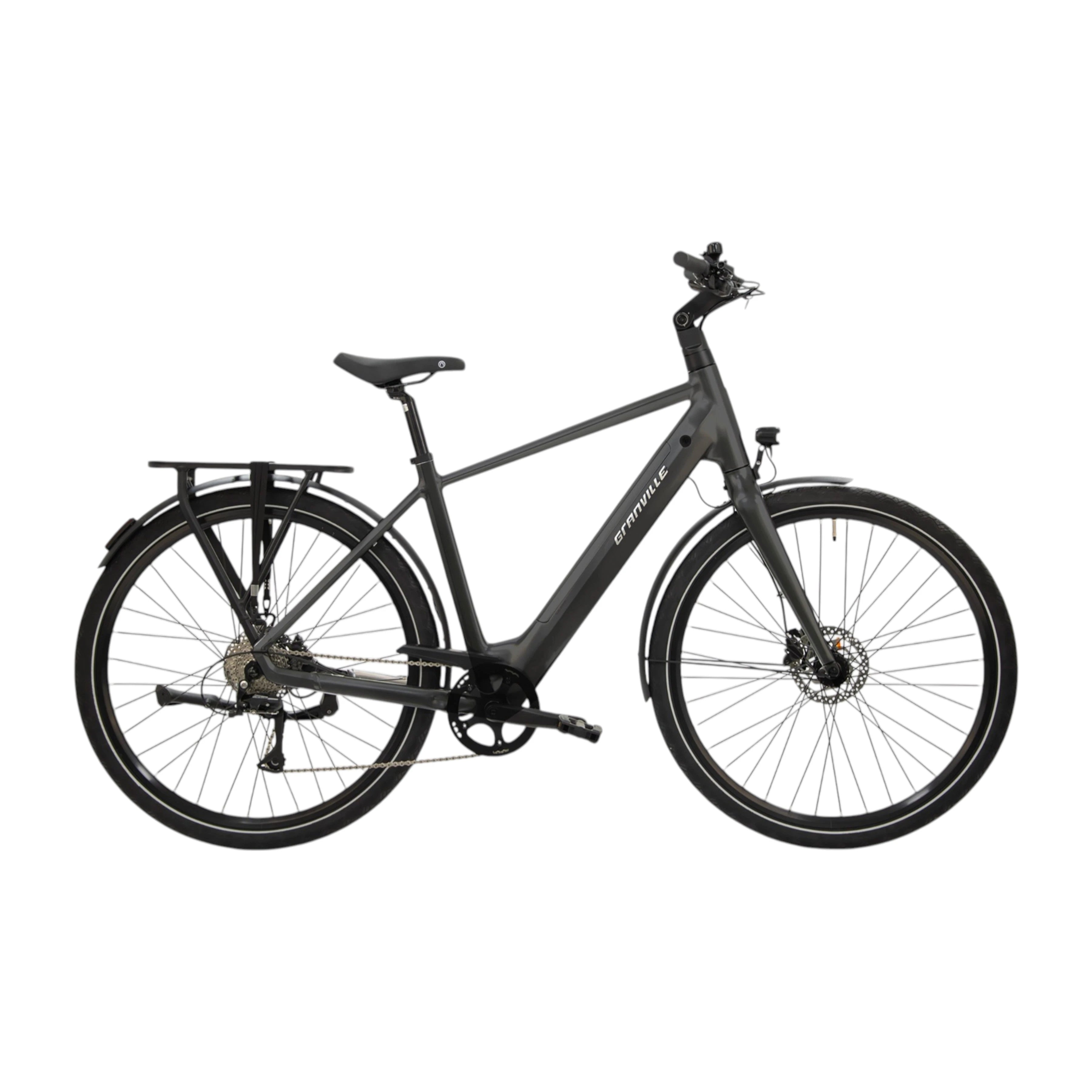 Granville Suburban 10 - Man L (56cm) - Matt Black - 360Wh - AE-trading