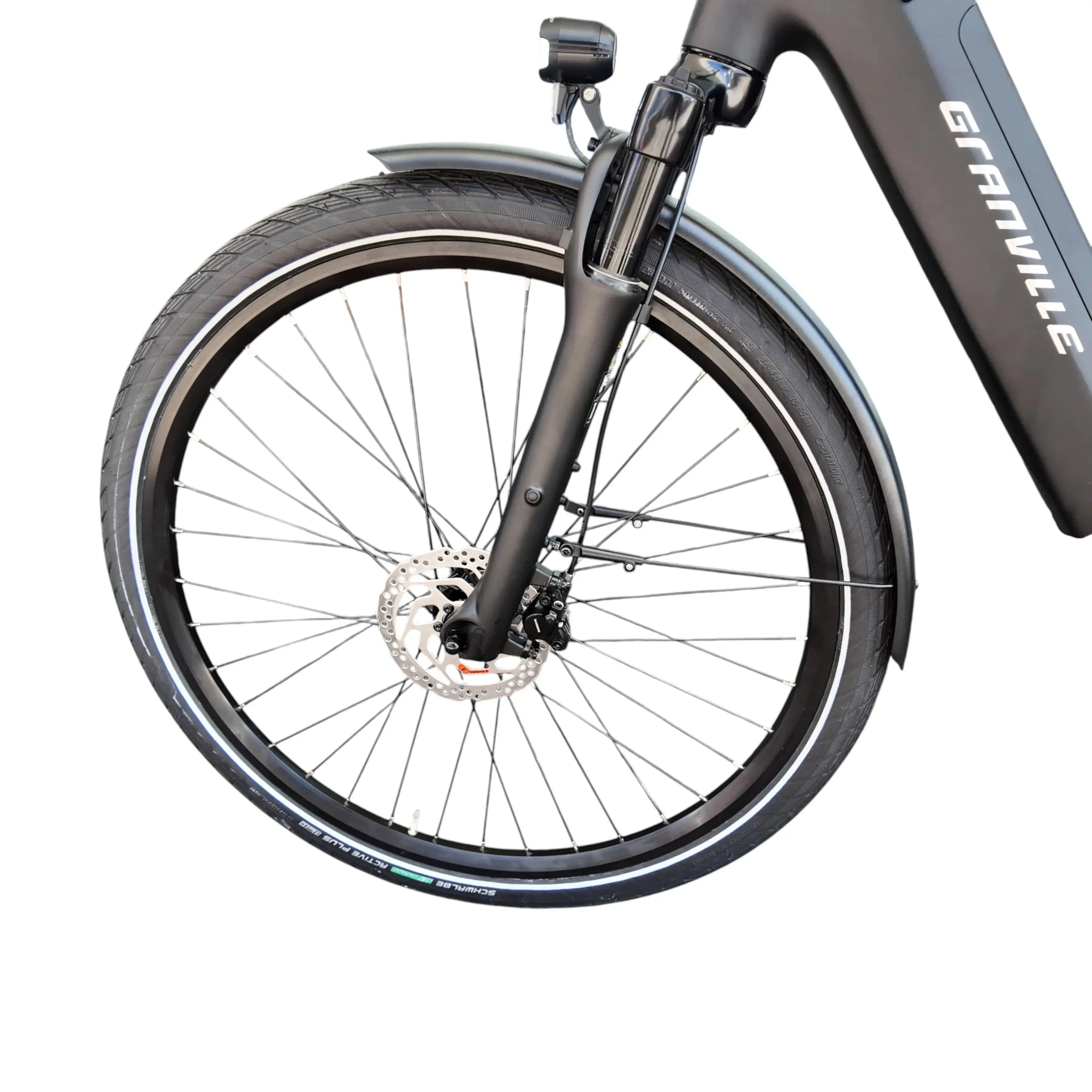 Granville Suburban 10 - Wave L (50cm) - Matt Black - 360Wh - AE-trading