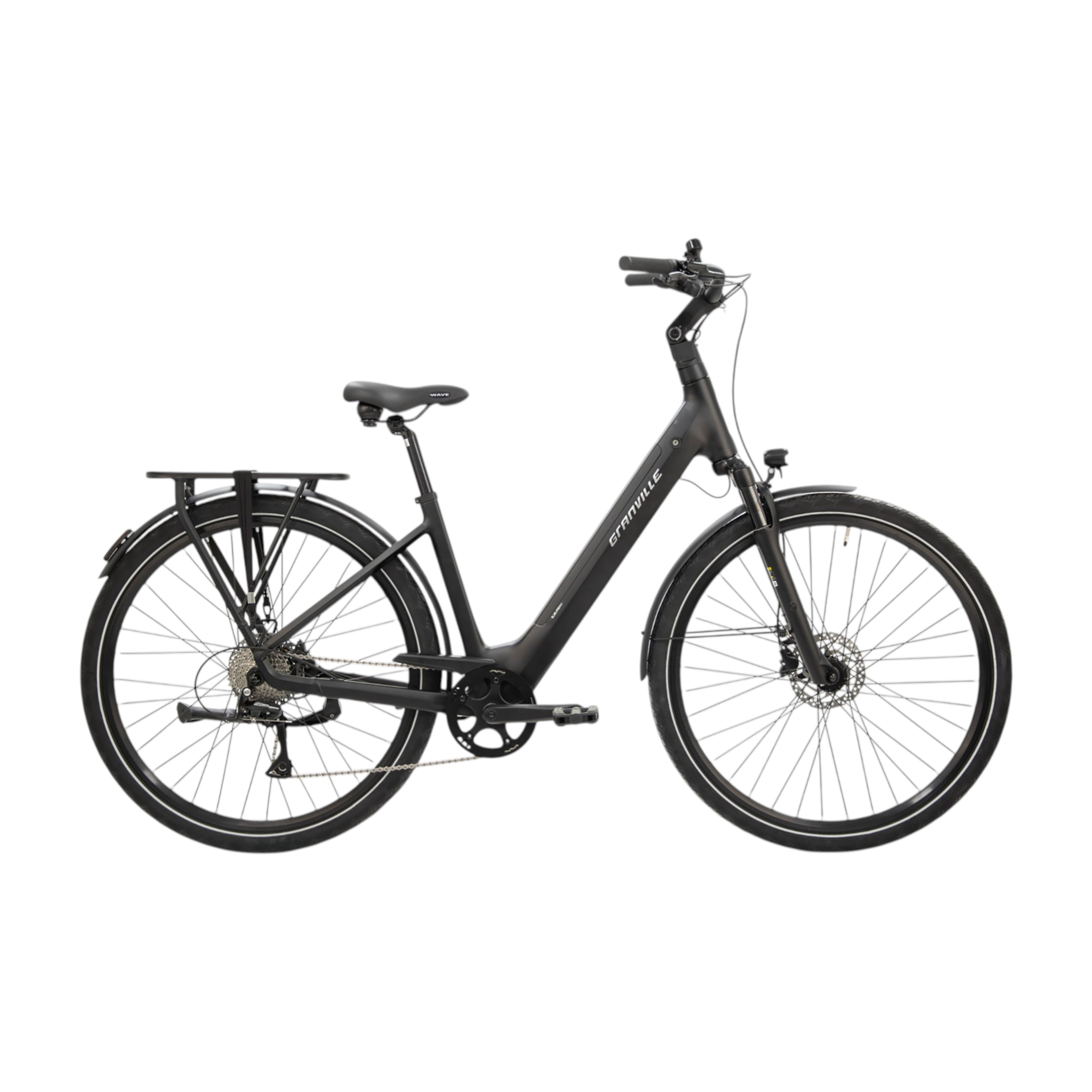 Granville Suburban 10 - Wave L (50cm) - Matt Black - 360Wh - AE-trading
