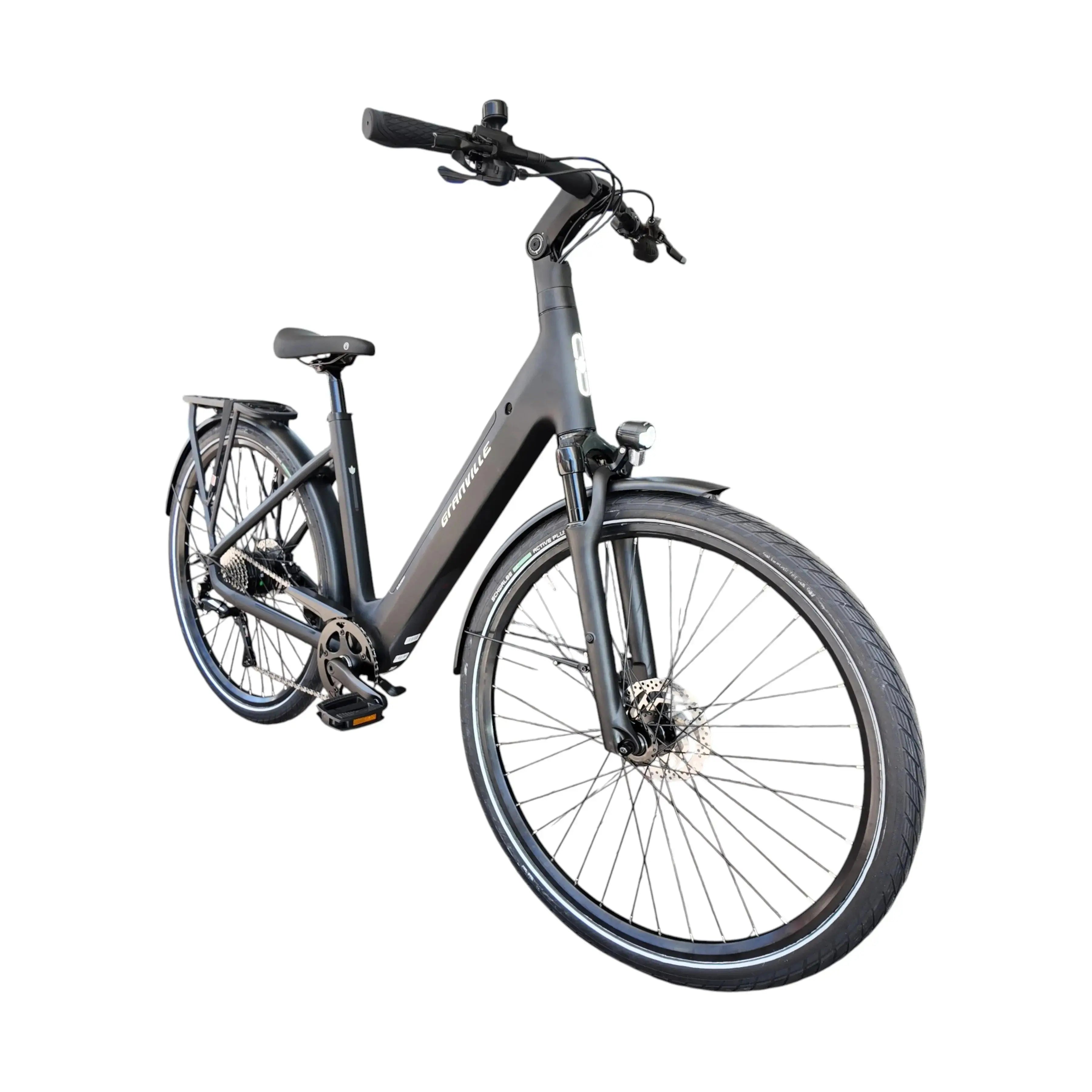 Granville Suburban 10 - Wave XL (55cm) - Matt Black - 360Wh - AE-trading