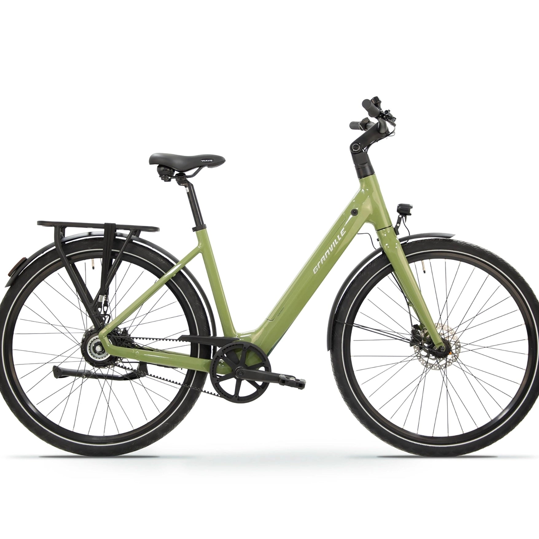 Granville Suburban N2 - Wave XL (55cm) - Olive Green - 360Wh - AE-trading
