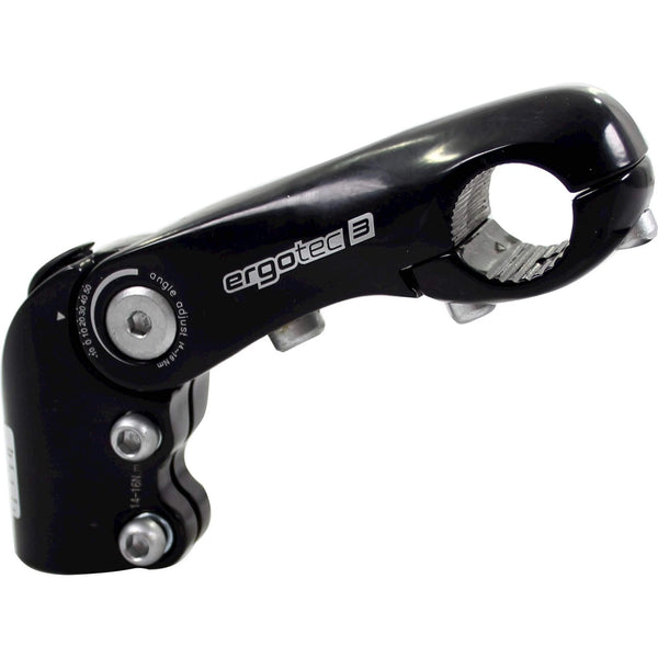 Ergotec stuurpen Ahead 40 Kobra vario 25.4/110 zwart - AE-trading