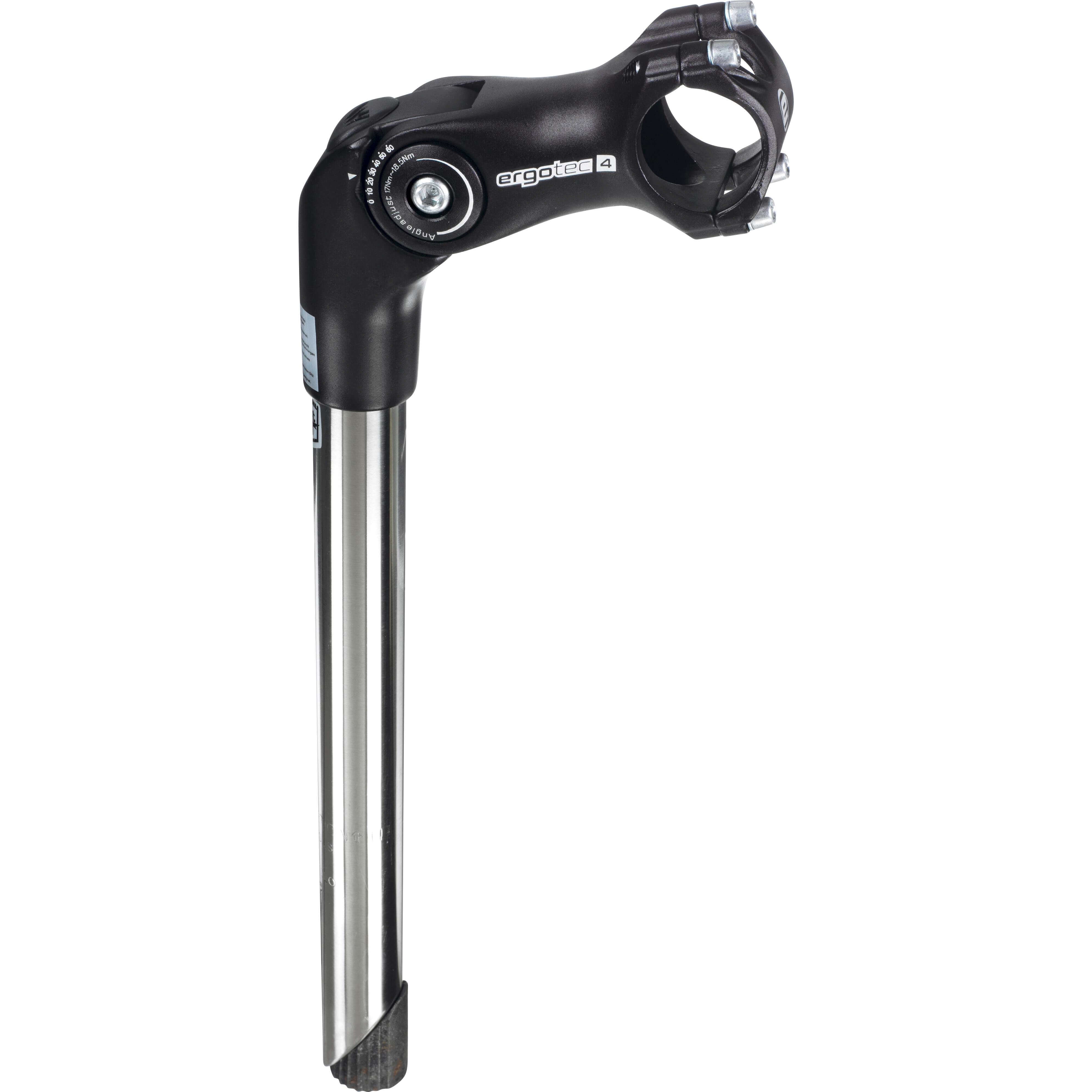 Ergotec stuurpen Octopus2 25.4/25.4/110 rvs/zwart zand - AE-trading