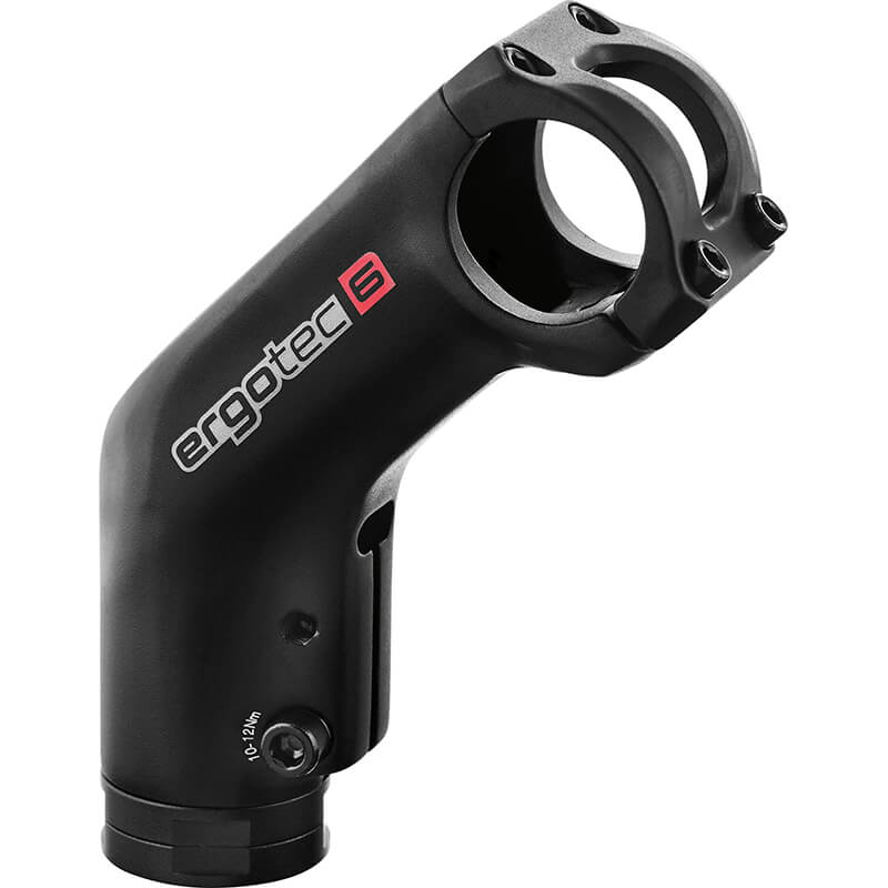 Ergotec stuurpen Ahead High Barracuda I 31.8/90 zwart - AE-trading
