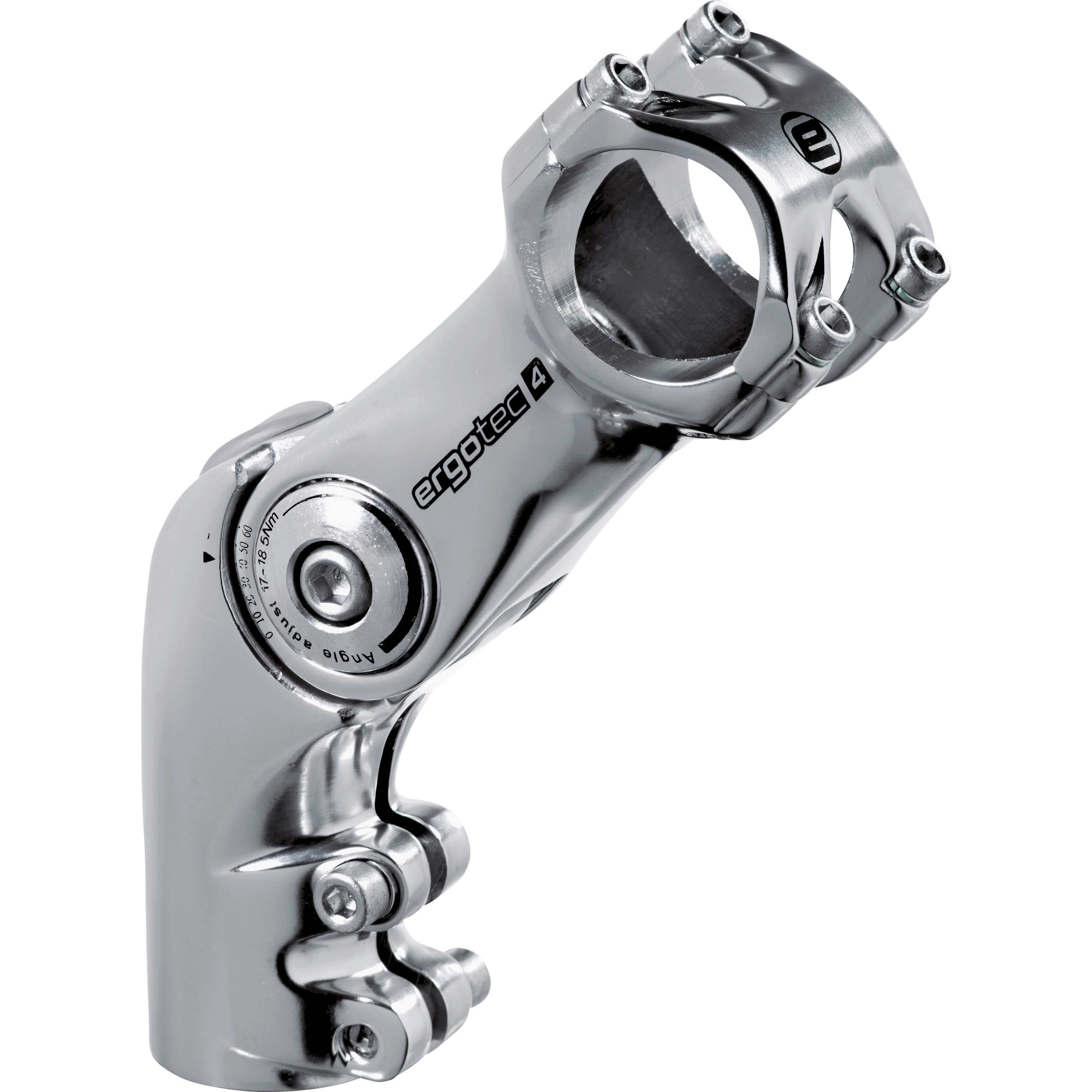 Ergotec stuurpen Ahead 50 Octopus2 31.8/90 zilver - AE-trading