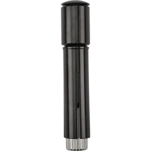Ergotec stuurpen adapter Ahead 1 1/8 zwart - AE-trading