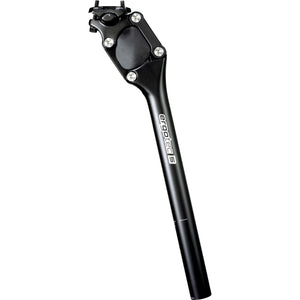 Ergotec zadelpen verend PM-705N 27.2 x 350 zwart - AE-trading