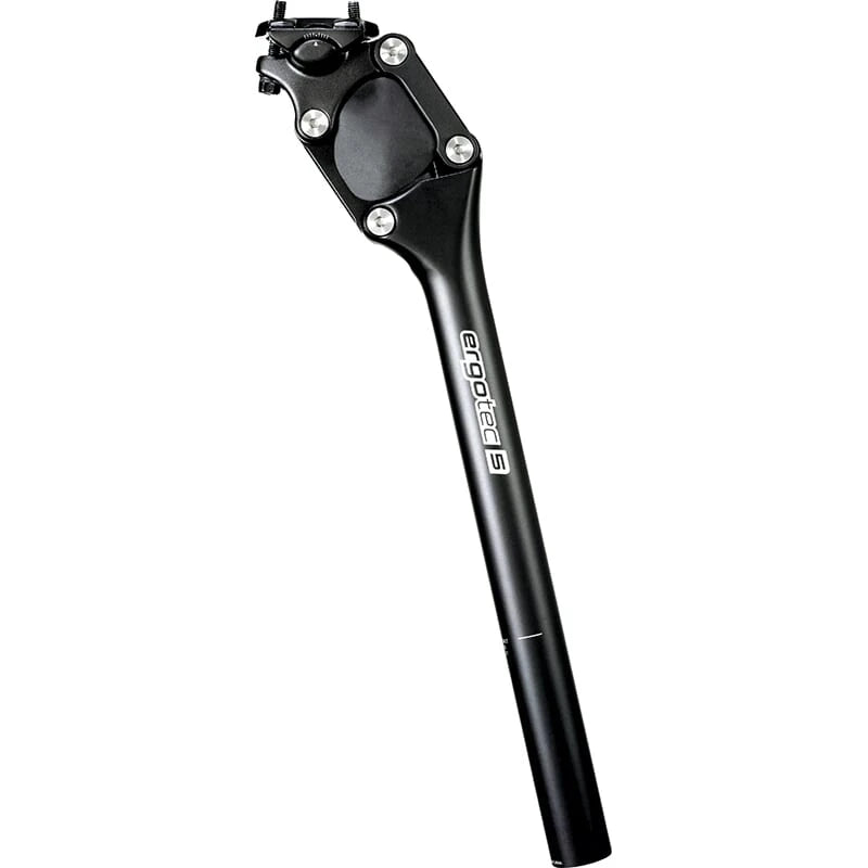 Ergotec zadelpen verend PM-705N 31.6 x 350 zwart - AE-trading