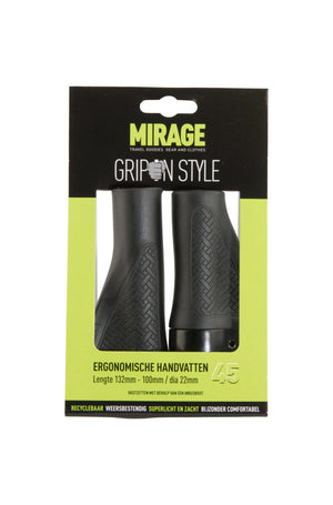 Mirage handvatten Grips in Style 100/132mm zwart - AE-trading