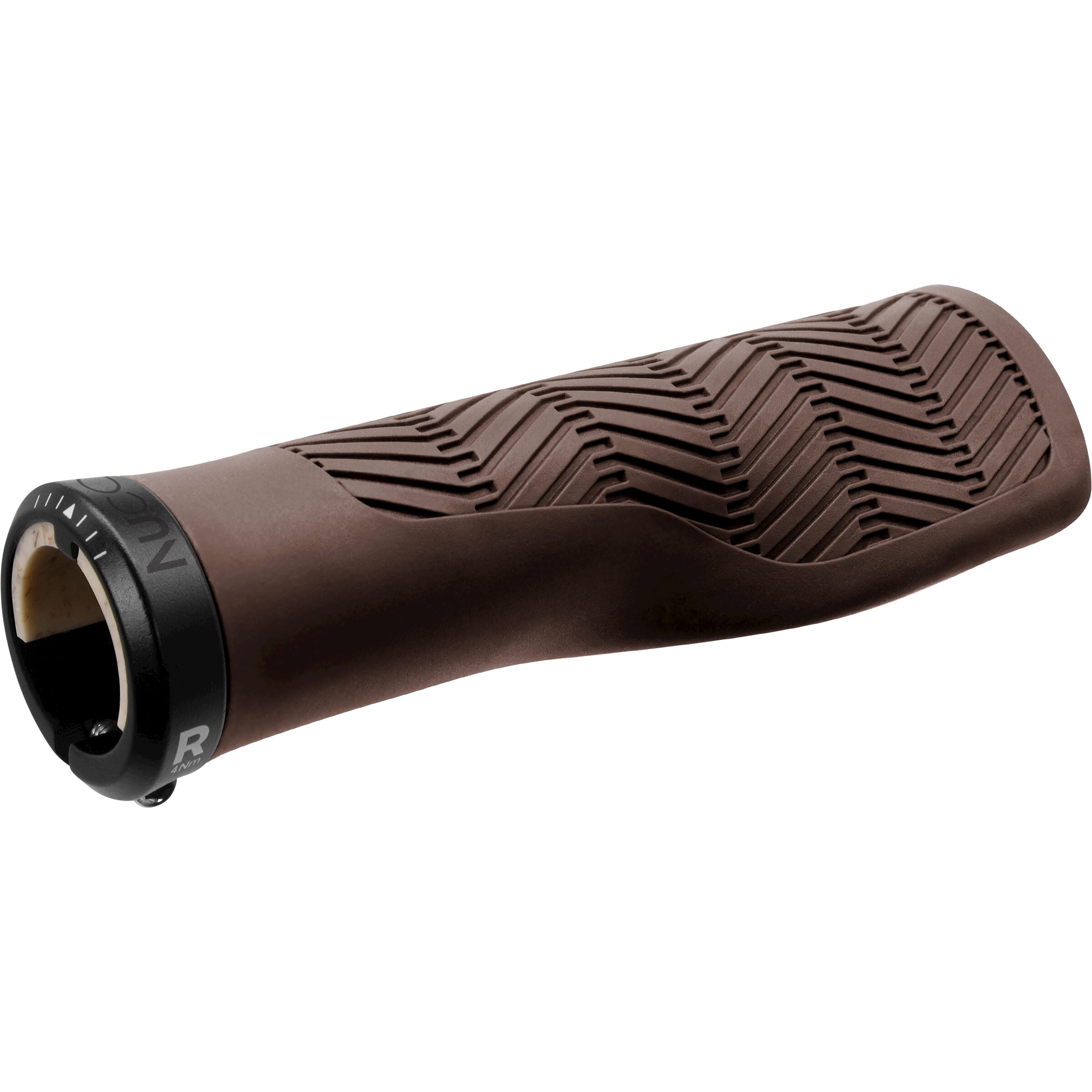 Herrmans handvatten Nucore Grip tour wave 130mm bruin - AE-trading