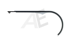 Herrmans kettingscherm Slim 48 308mm transparant/zwart - AE-trading