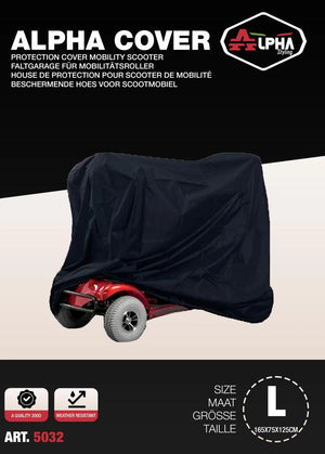 Hoes Alpha Cover Scootmobiel Cover L 165 X75 X125 Cm A Kwaliteit (200 D) - AE-trading