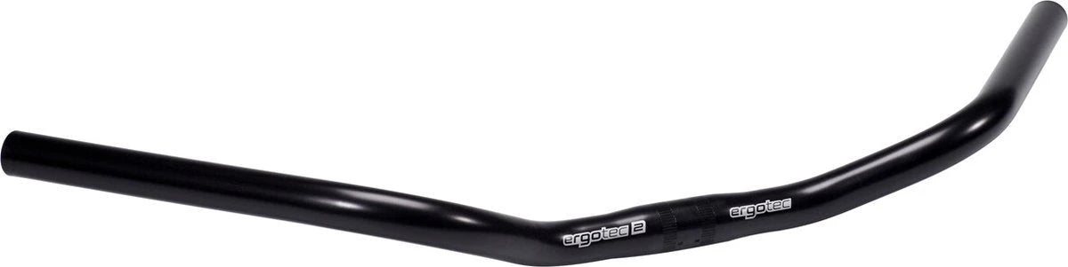 Ergotec stuurbocht Trekking 25.4 alu zwart - AE-trading
