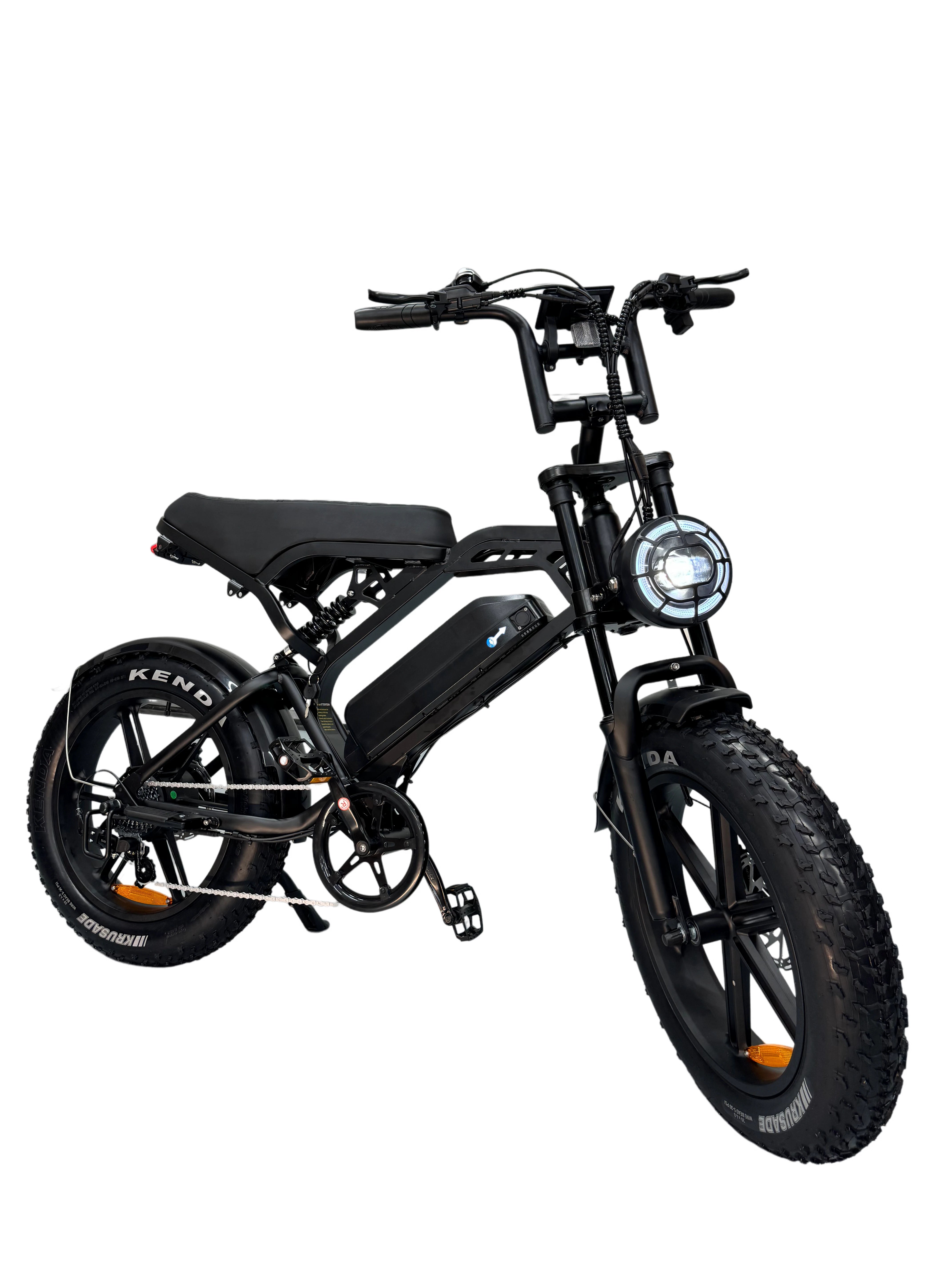 V20 Fatbike Zwart Pro 3.0 2024 Hydraulische Remmen Fatbike