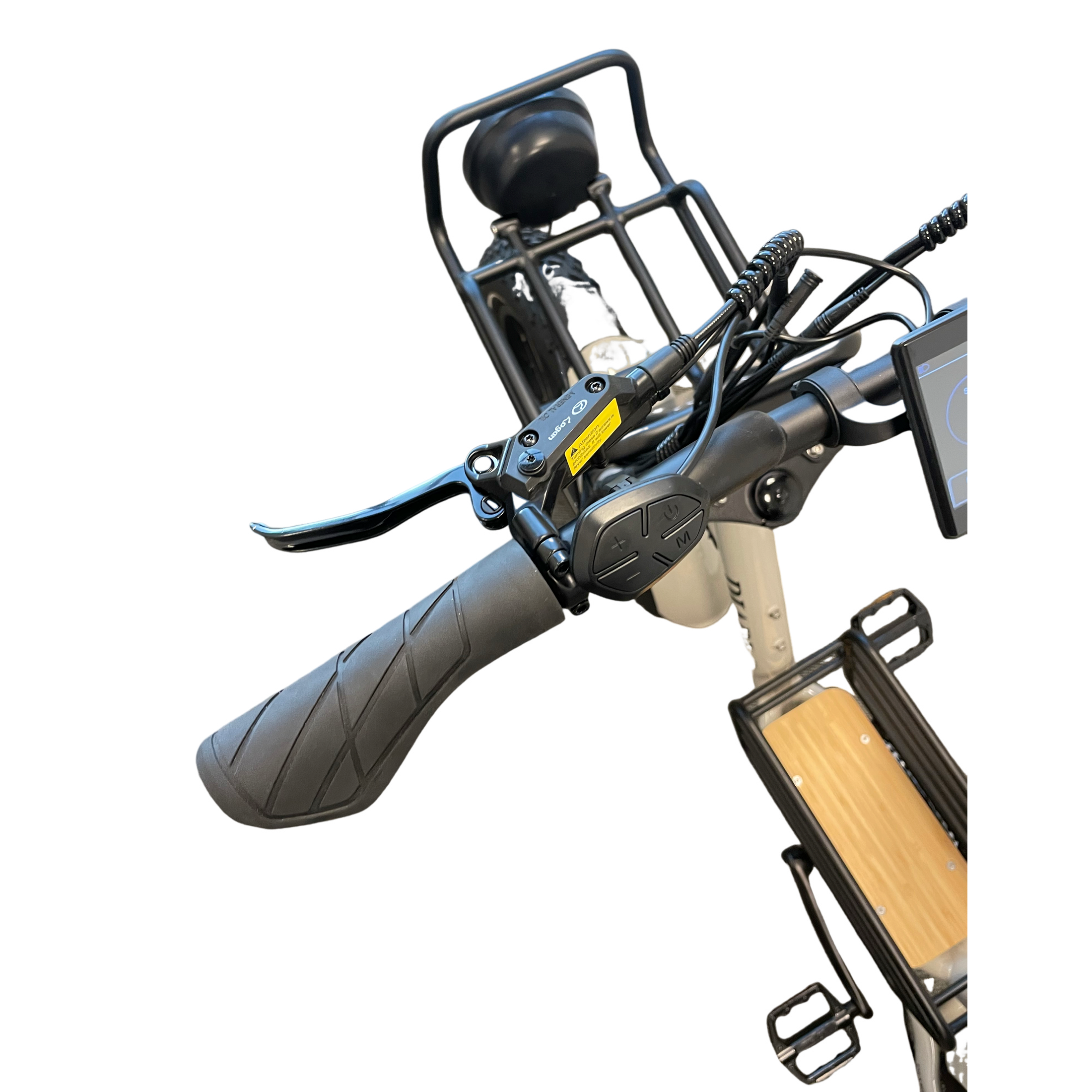 Diablo Zipper Fatbike 7SP Shimano versnellingen met achtervering - Fashion Grey - AE-trading