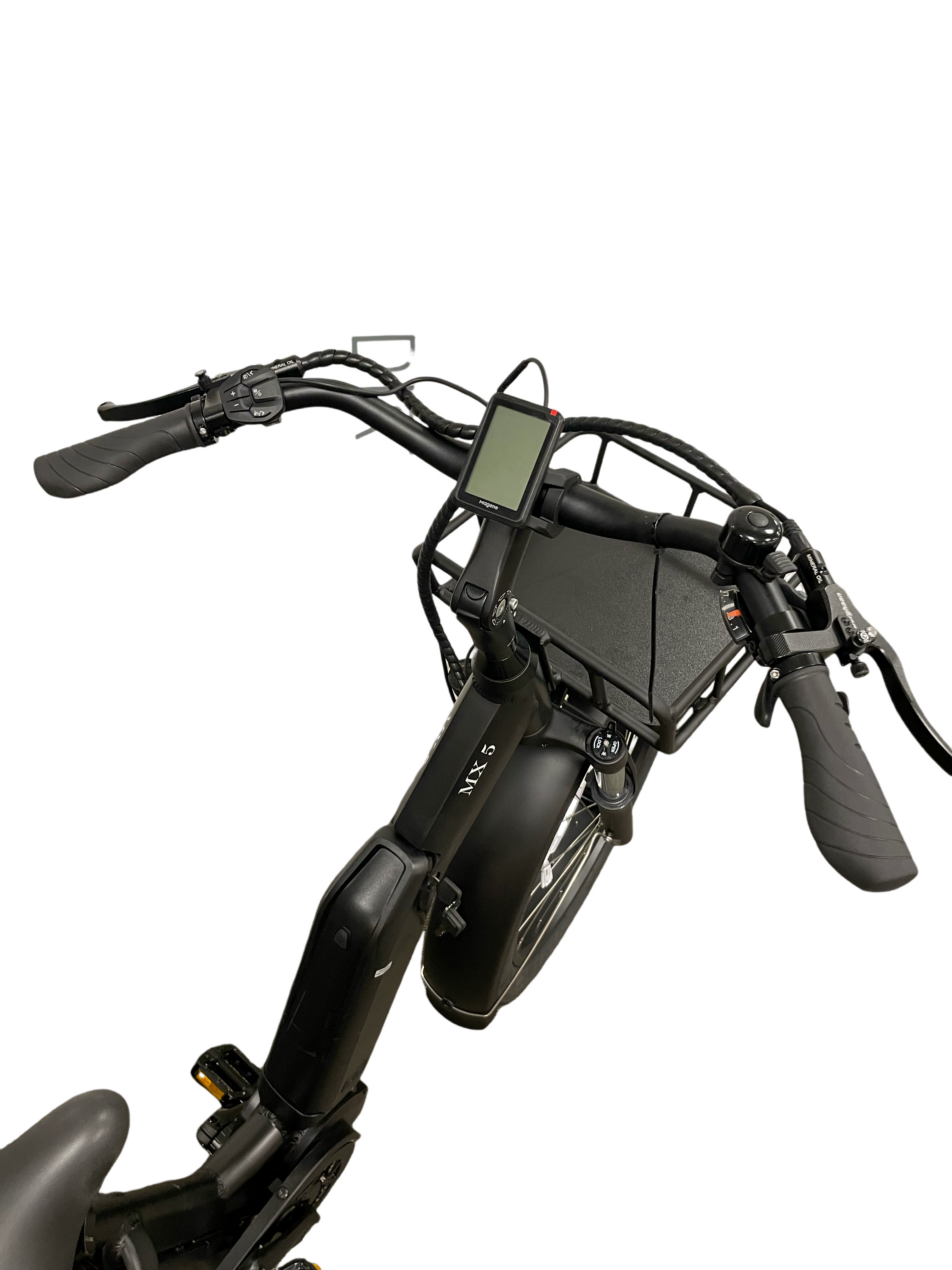 Diablo Big Foot Fatbike Driewieler Fiets E-bike Cargo - Mat zwart - Twee accu's - AE-trading