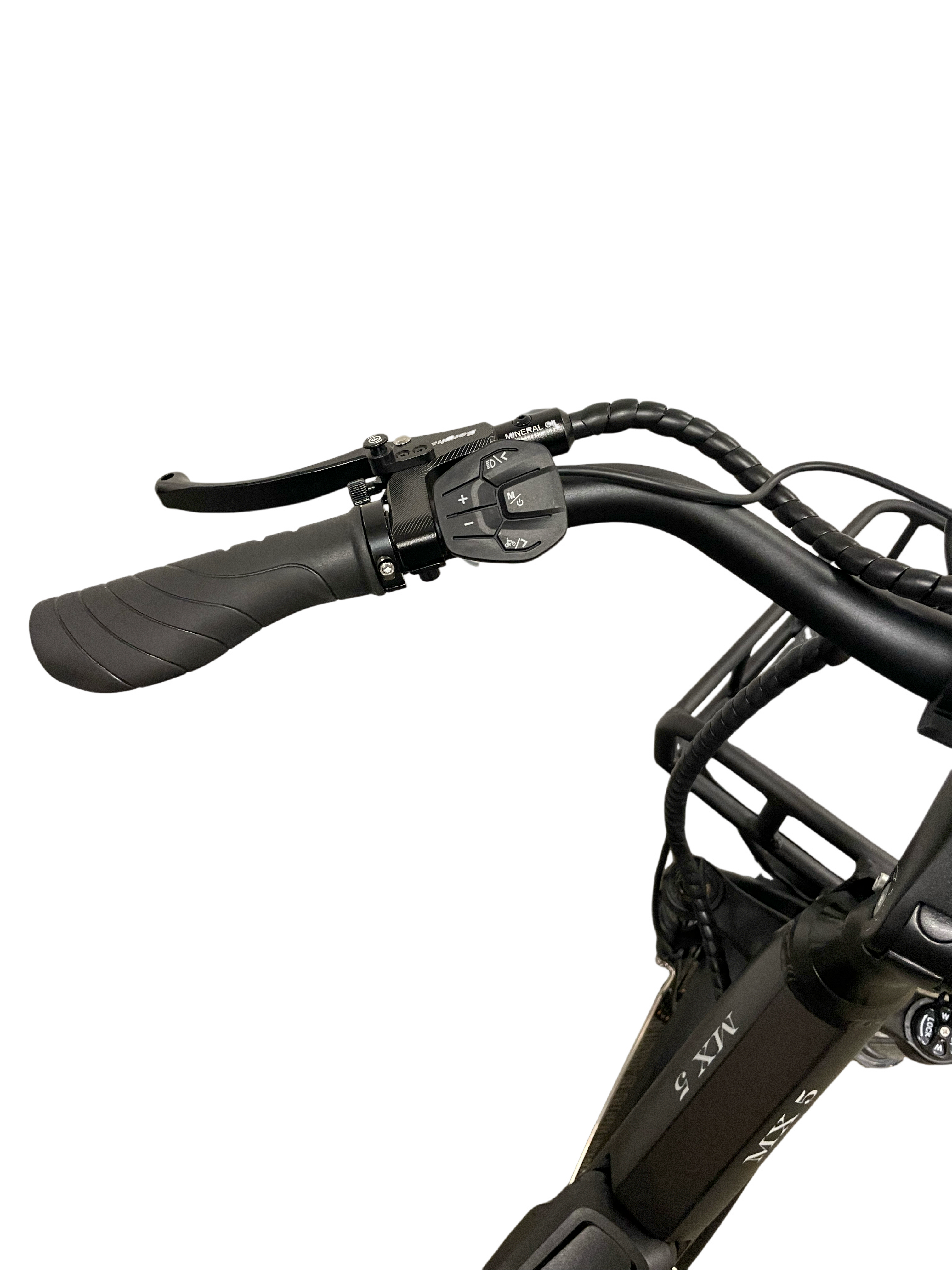 Diablo Big Foot Fatbike Driewieler Fiets E-bike Cargo - Mat zwart - Twee accu's - AE-trading