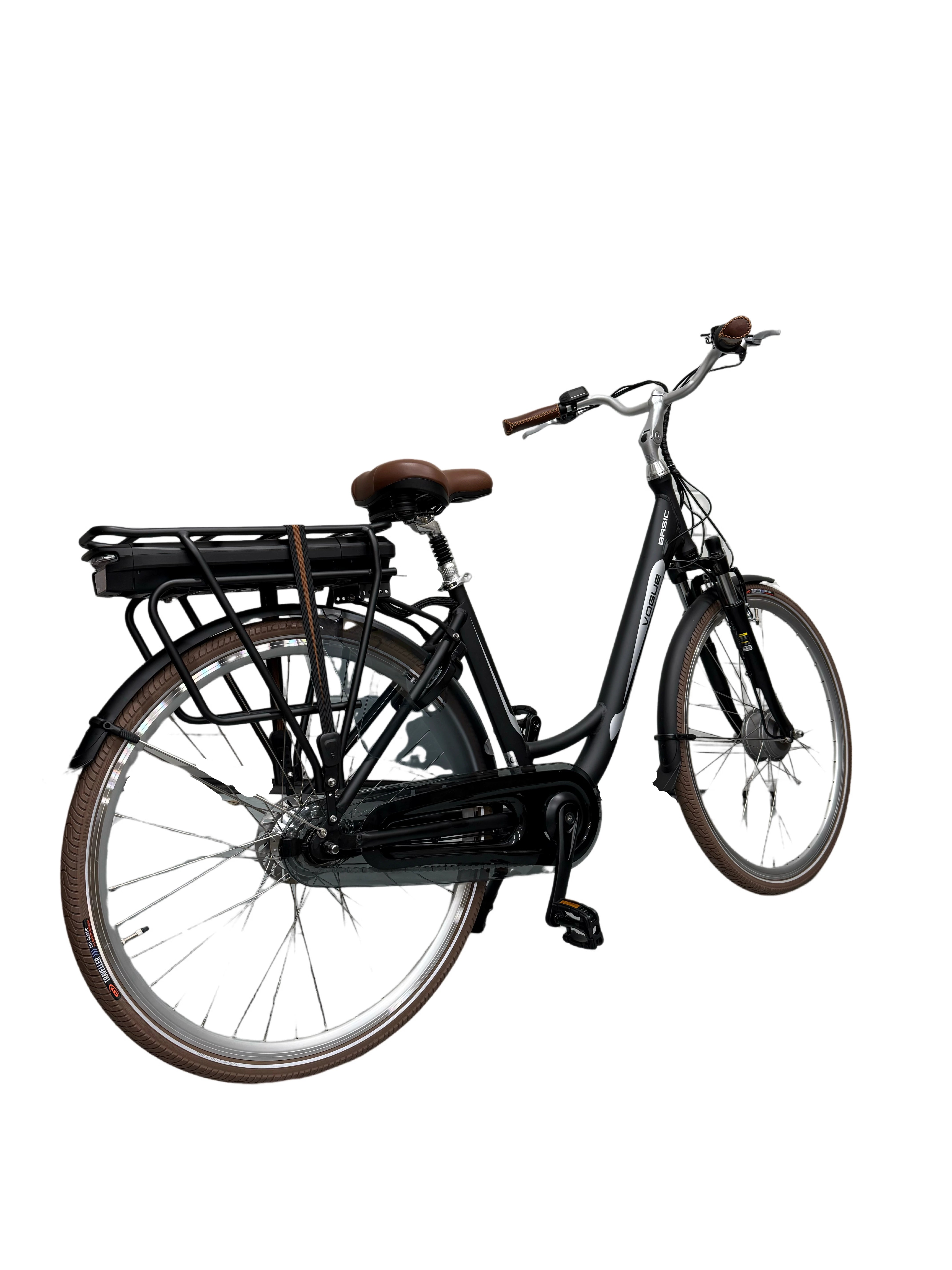 Vogue Basic Elektrische Fiets 7 versnellingen 47cm 13Ah - Mat Zwart AE-trading