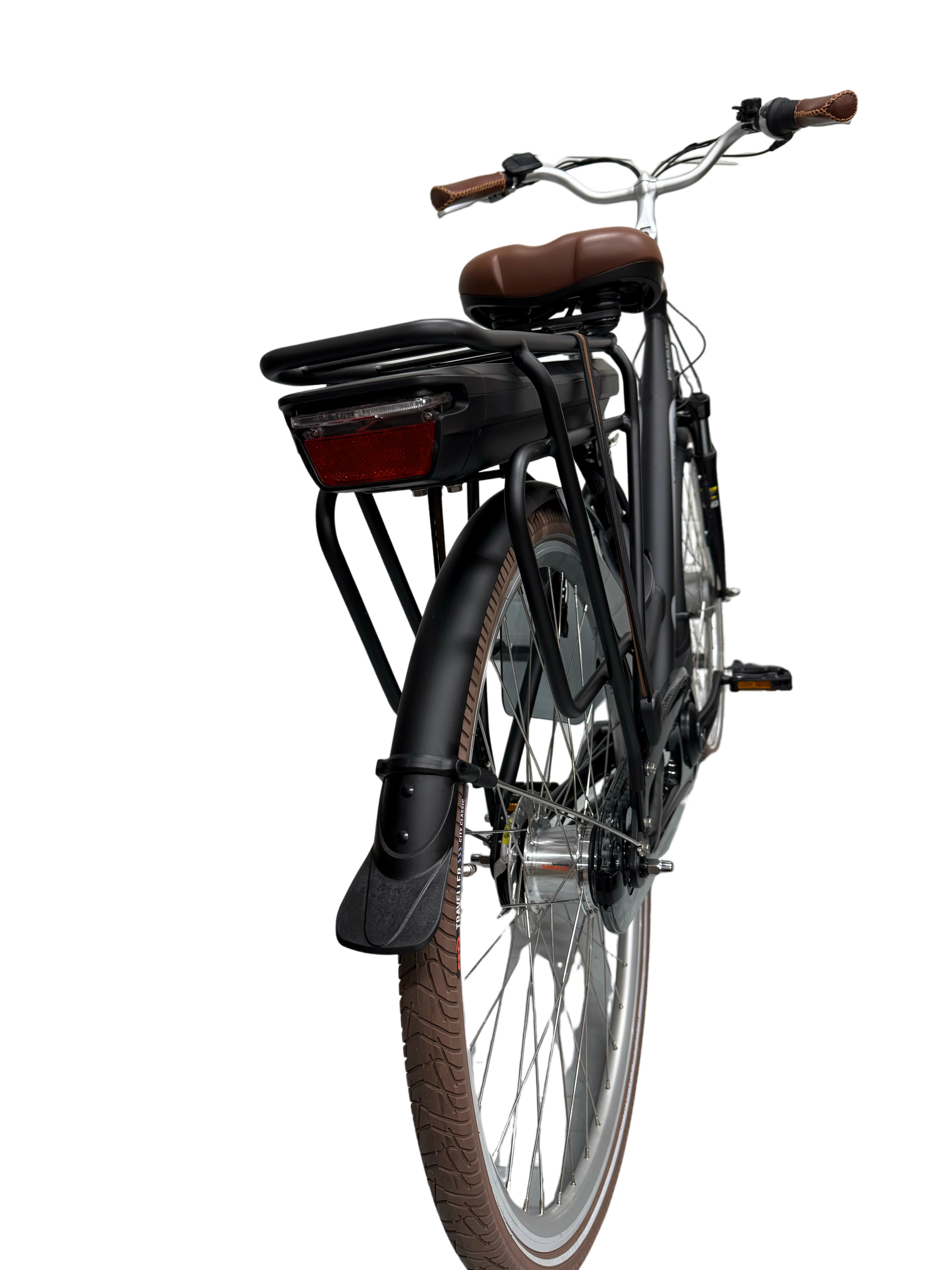 Vogue Basic Elektrische Fiets 7 versnellingen 47cm 13Ah - Mat Zwart AE-trading