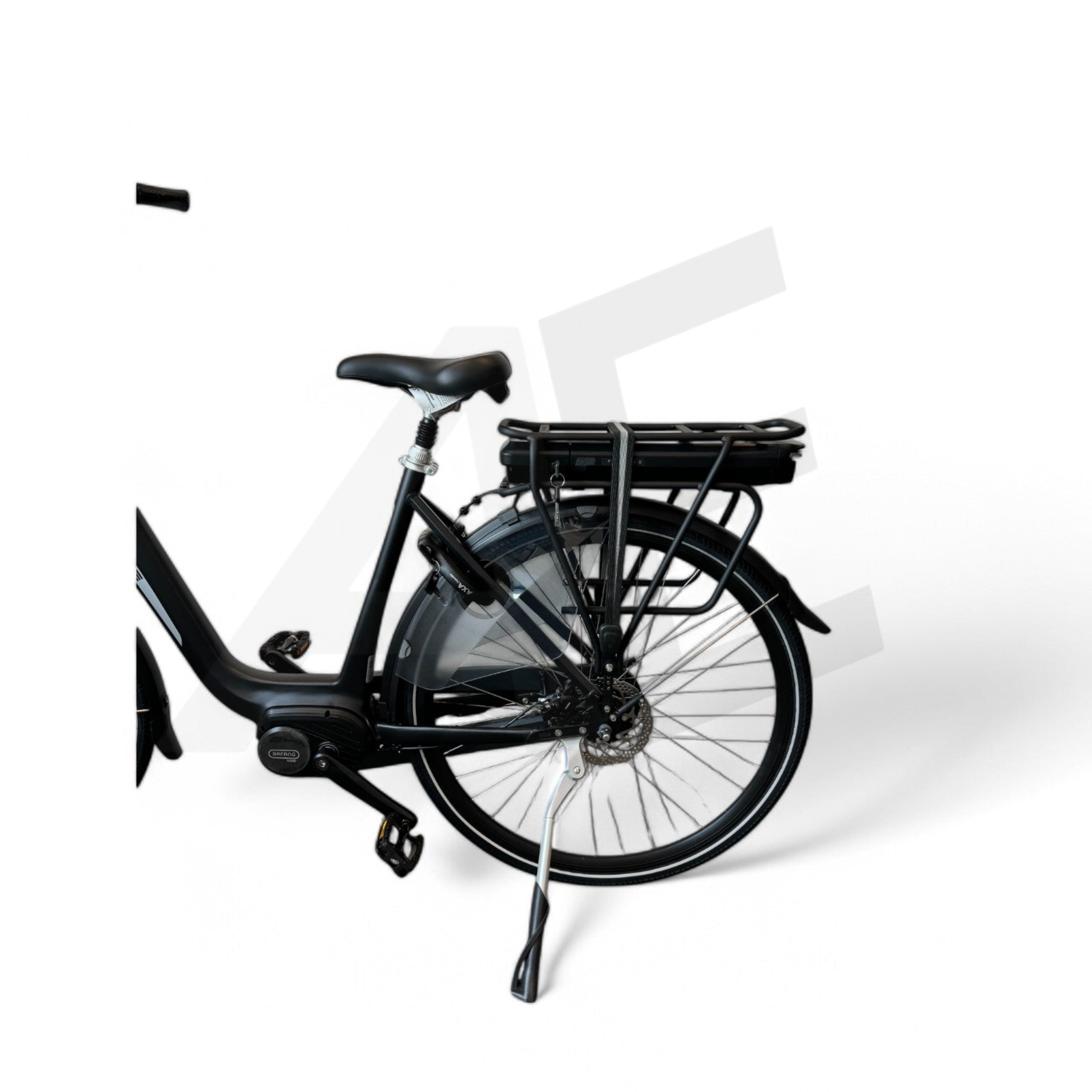 Vogue Mio 8Sp Elektrische Fiets E-Bike Met Hydraulische Remmen 13Ah 36V 468Wh 46Cm - Glans Zwart