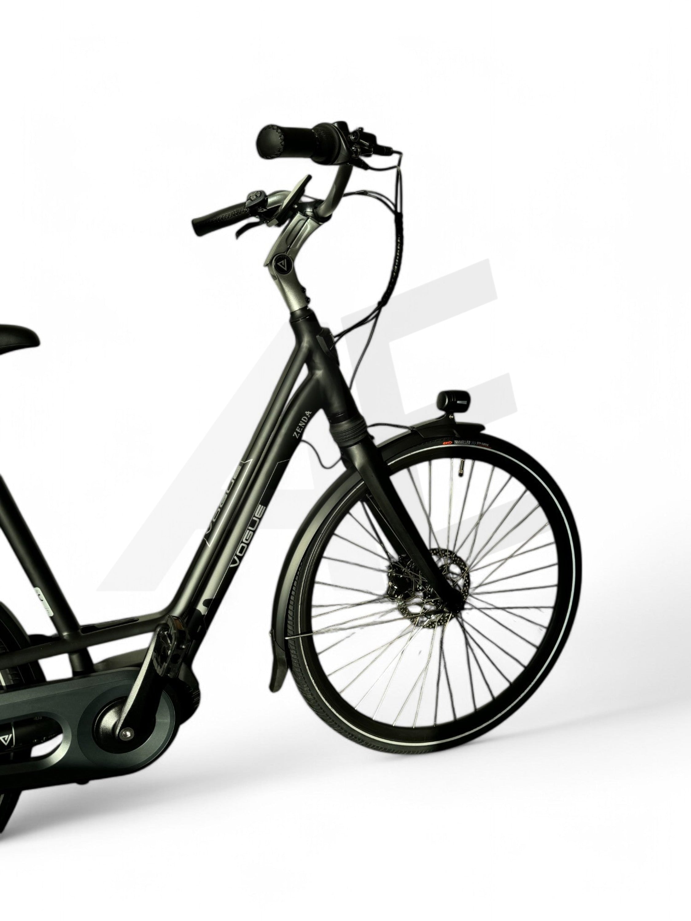 Vogue Zenda Elektrische Fiets E-Bike Mey Hydraulische Remmen 51Cm - Mat Zwart Vogue E-Bike