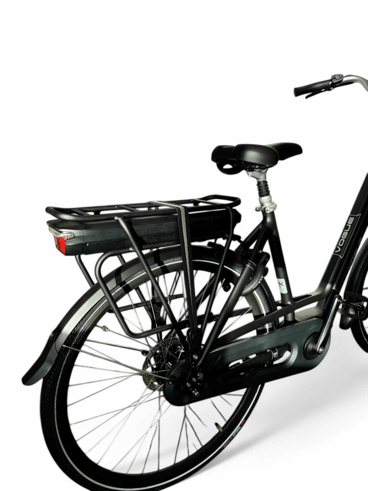 Vogue Zenda Elektrische Fiets E-bike met Hydraulische Remmen 51cm 574Wh 16Ah - Mat Zwart - AE-trading