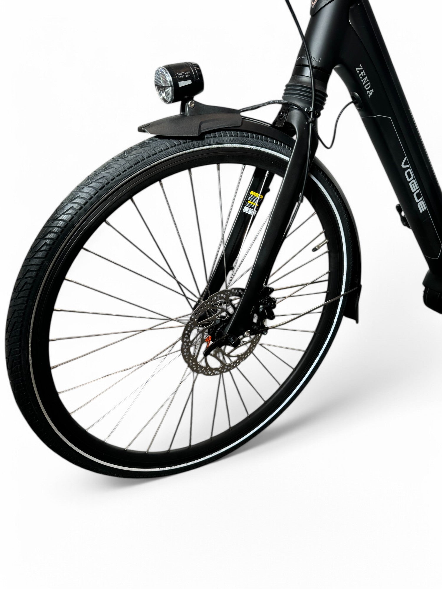 Vogue Zenda Elektrische Fiets E-bike met Hydraulische Remmen 51cm 574Wh 16Ah - Mat Zwart - AE-trading