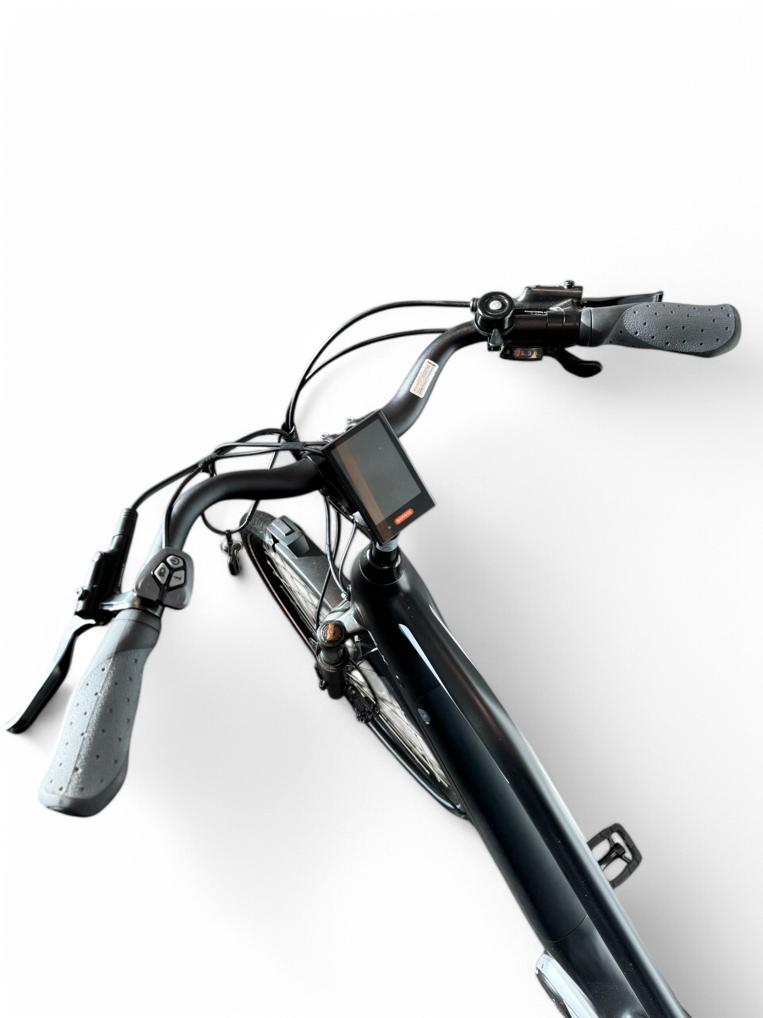 Vogue SLX M420 Elektrische Fiets 9RD Shimano Versnellingen 51cm met Hydraulische Remmen - Mat Zwart Blauw - AE-trading