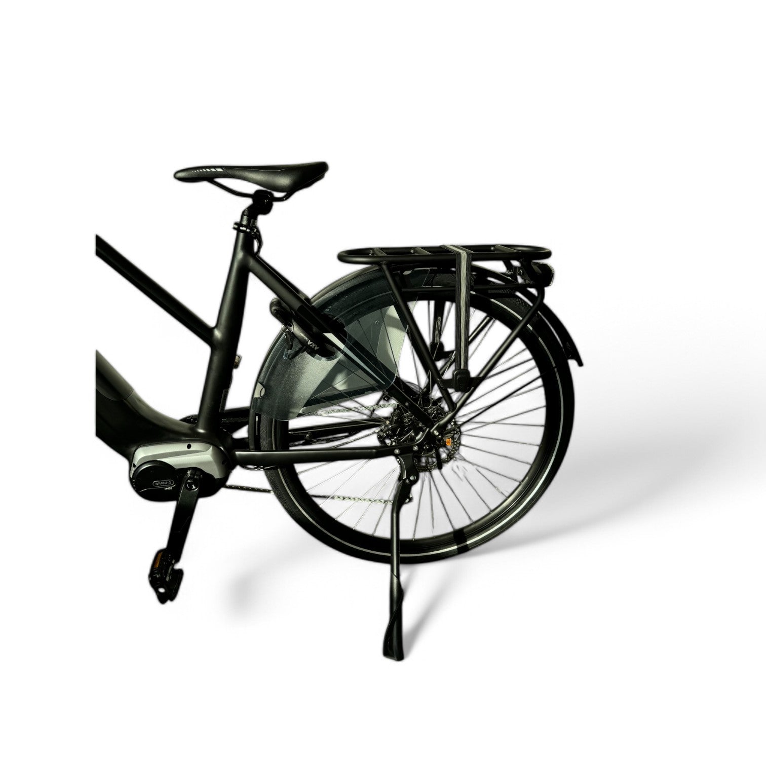 Vogue SLX M420 Elektrische Fiets 9RD Shimano Versnellingen 51cm met Hydraulische Remmen - Mat zwart Grijs - AE-trading