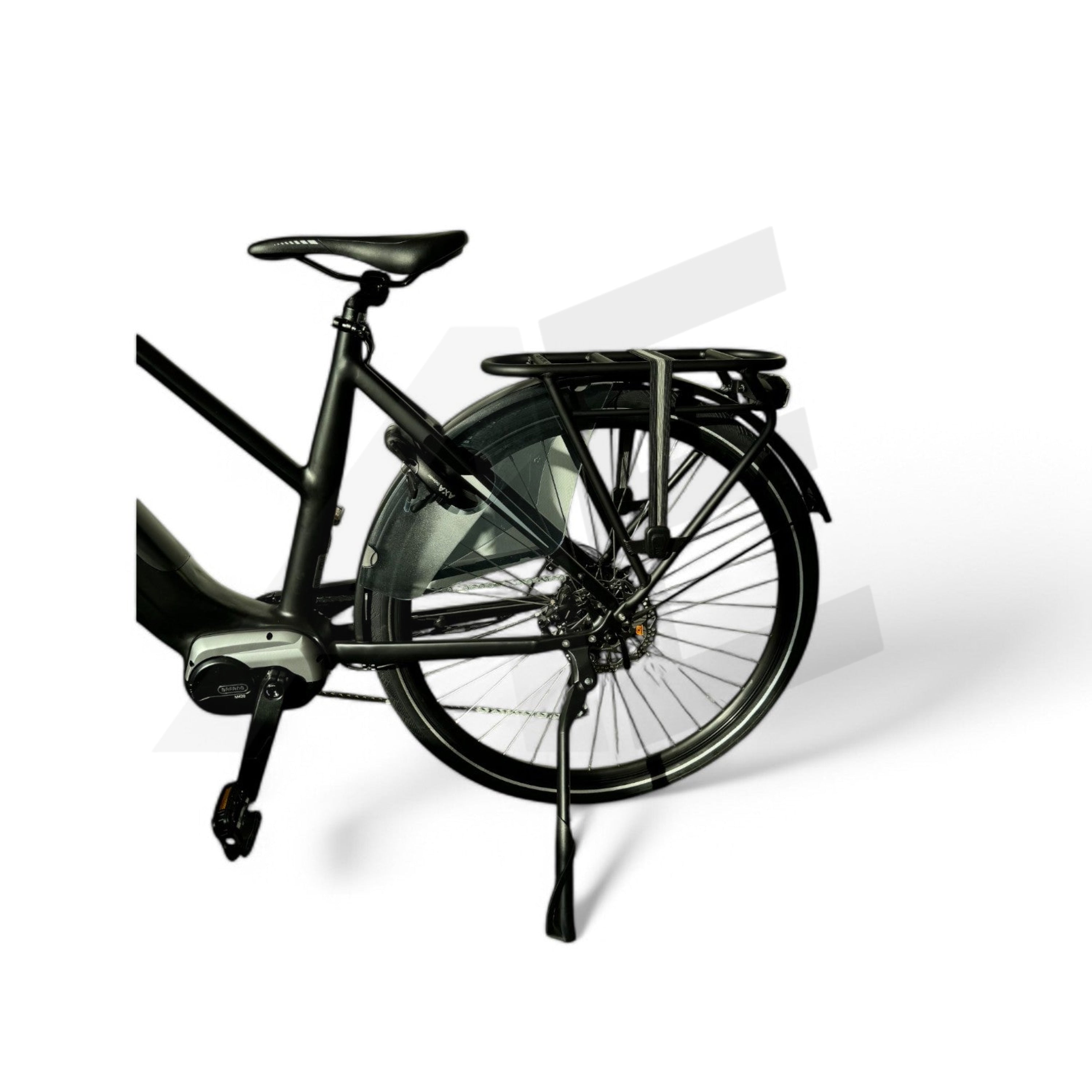 Vogue Slx M420 Elektrische Fiets 9Rd Shimano Versnellingen 51Cm Met Hydraulische Remmen - Mat Zwart