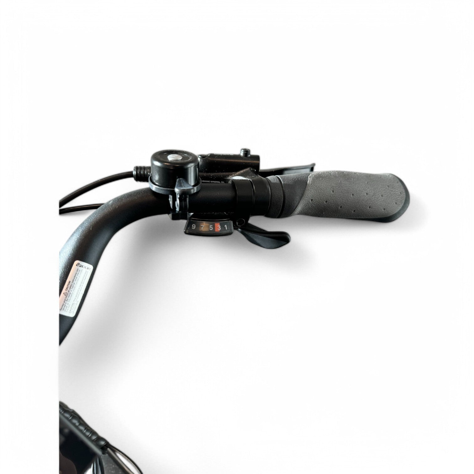 Vogue SLX M420 Elektrische Fiets 9RD Shimano Versnellingen 51cm met Hydraulische Remmen - Mat zwart Grijs - AE-trading