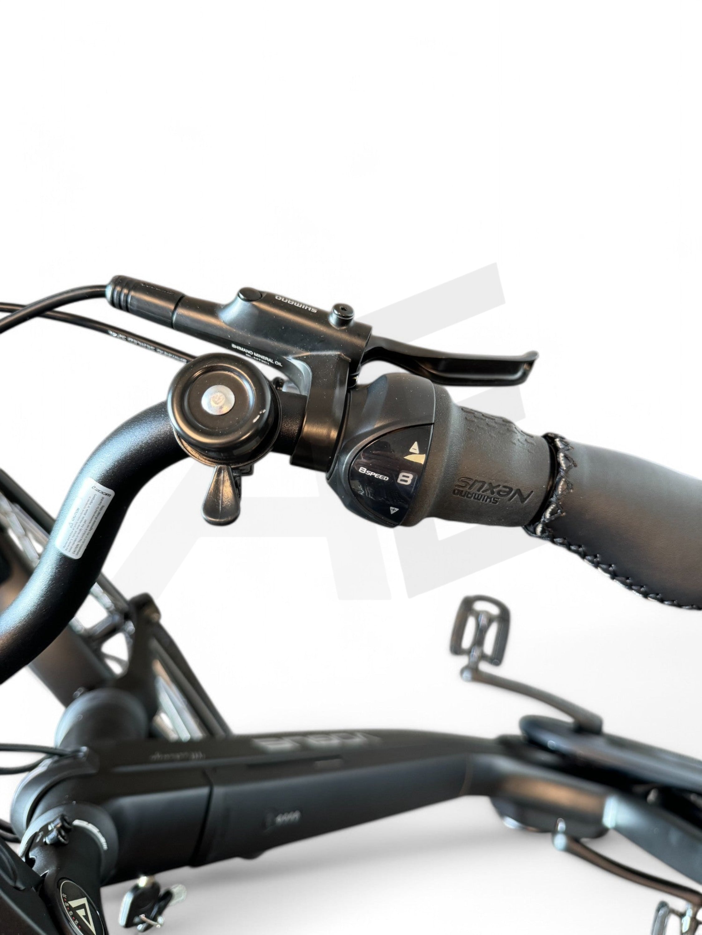 Vogue Mestengo 50Cm E-Bike Hydraulische Remmen Met Middenmotor - Mat Zwart Vogue E-Bike