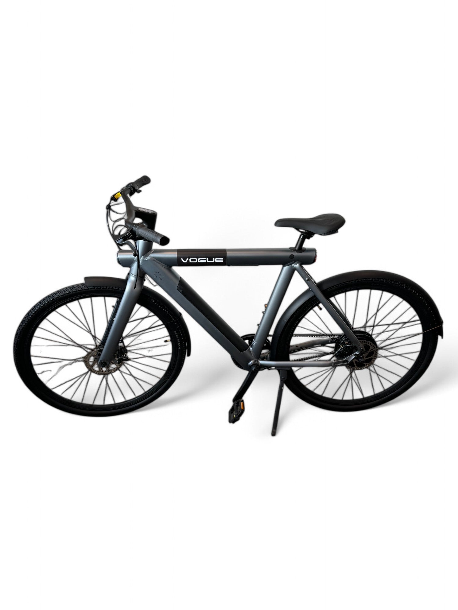 Vogue C4 Elektrische fiets 7SP Belt 36V 12,8Ah E-bike - Gravity Grey - AE-trading
